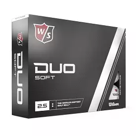 3 Dozen (36) Wilson Duo Soft White Golf Balls