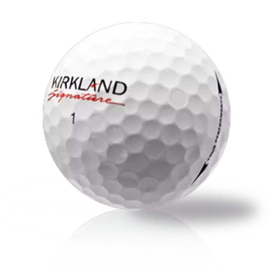 36 Kirkland 3 Piece White Golf Balls - Recycled 5A/4A