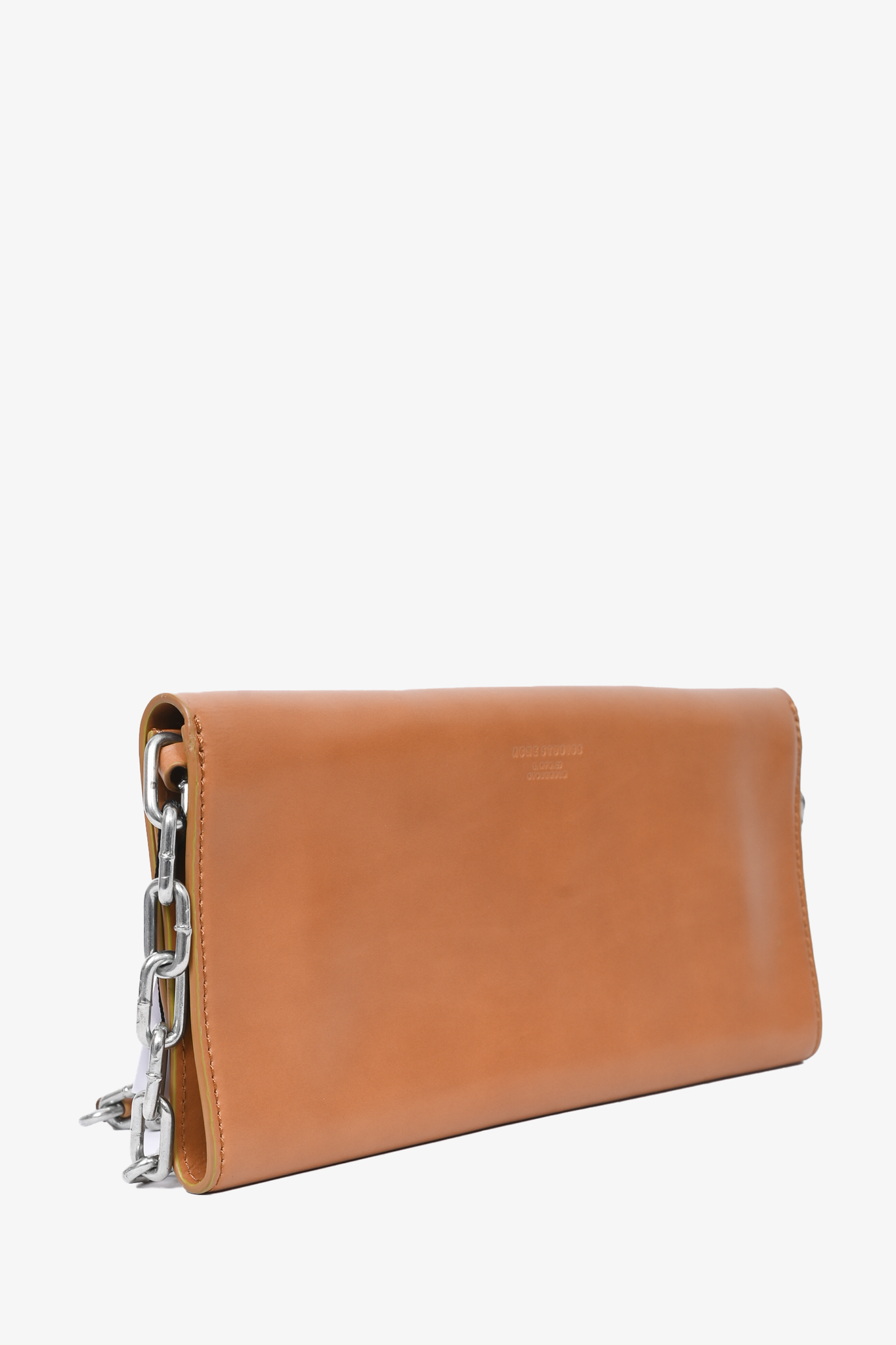 Acne Studios Tan Leather Chain Crossbody