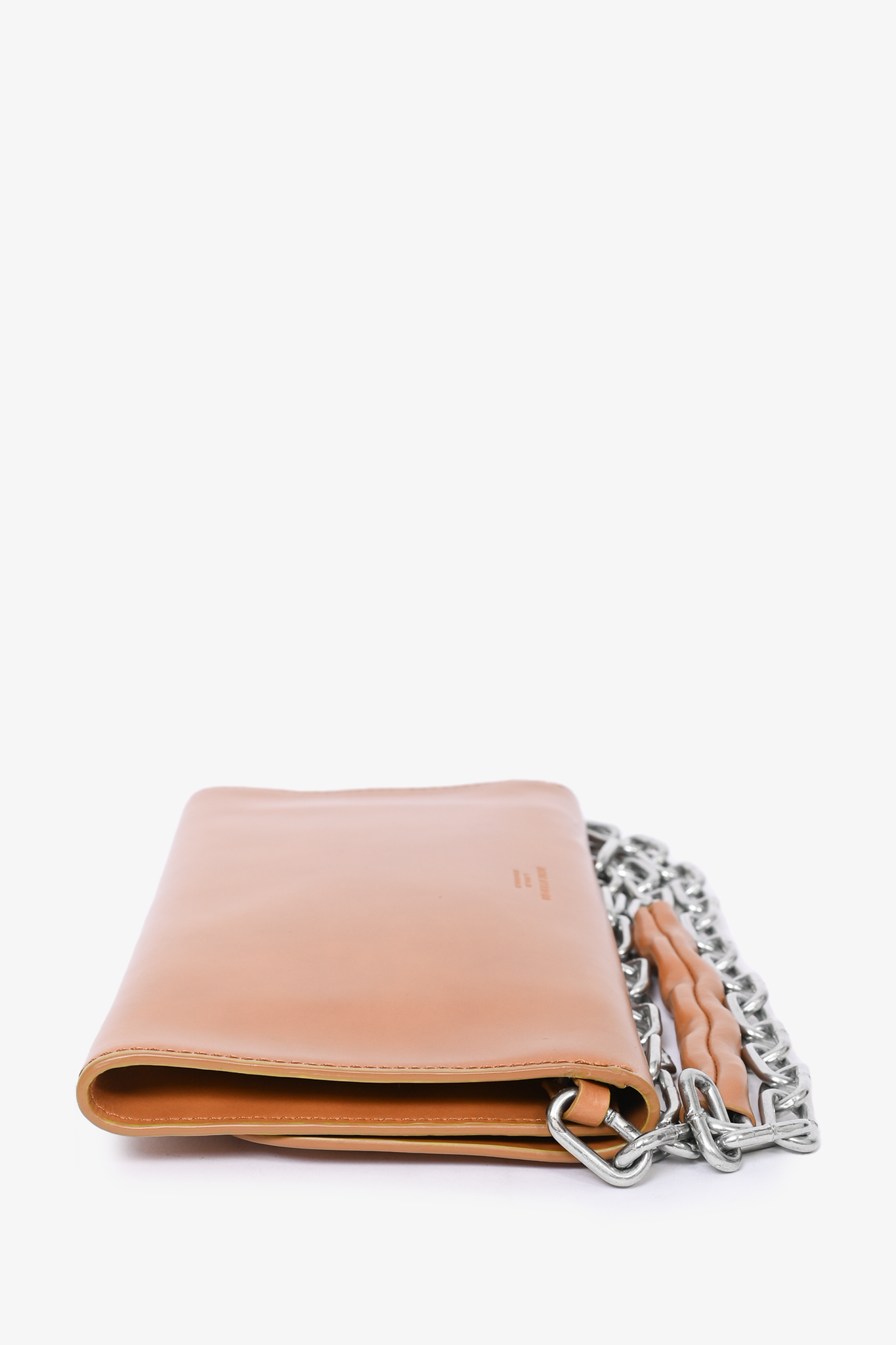 Acne Studios Tan Leather Chain Crossbody