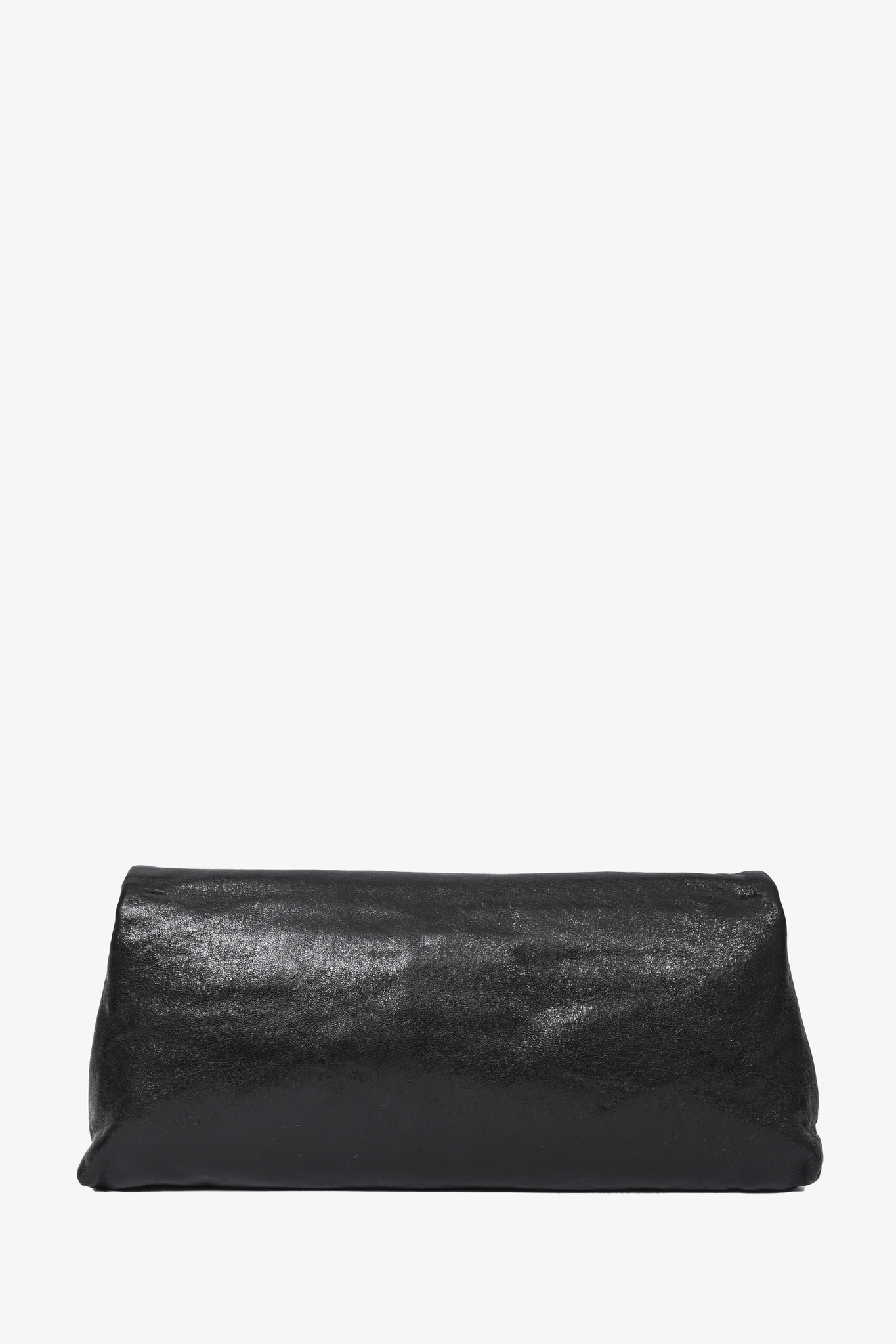 Alexander McQueen Black Leather 'Faithful Glove' Clutch