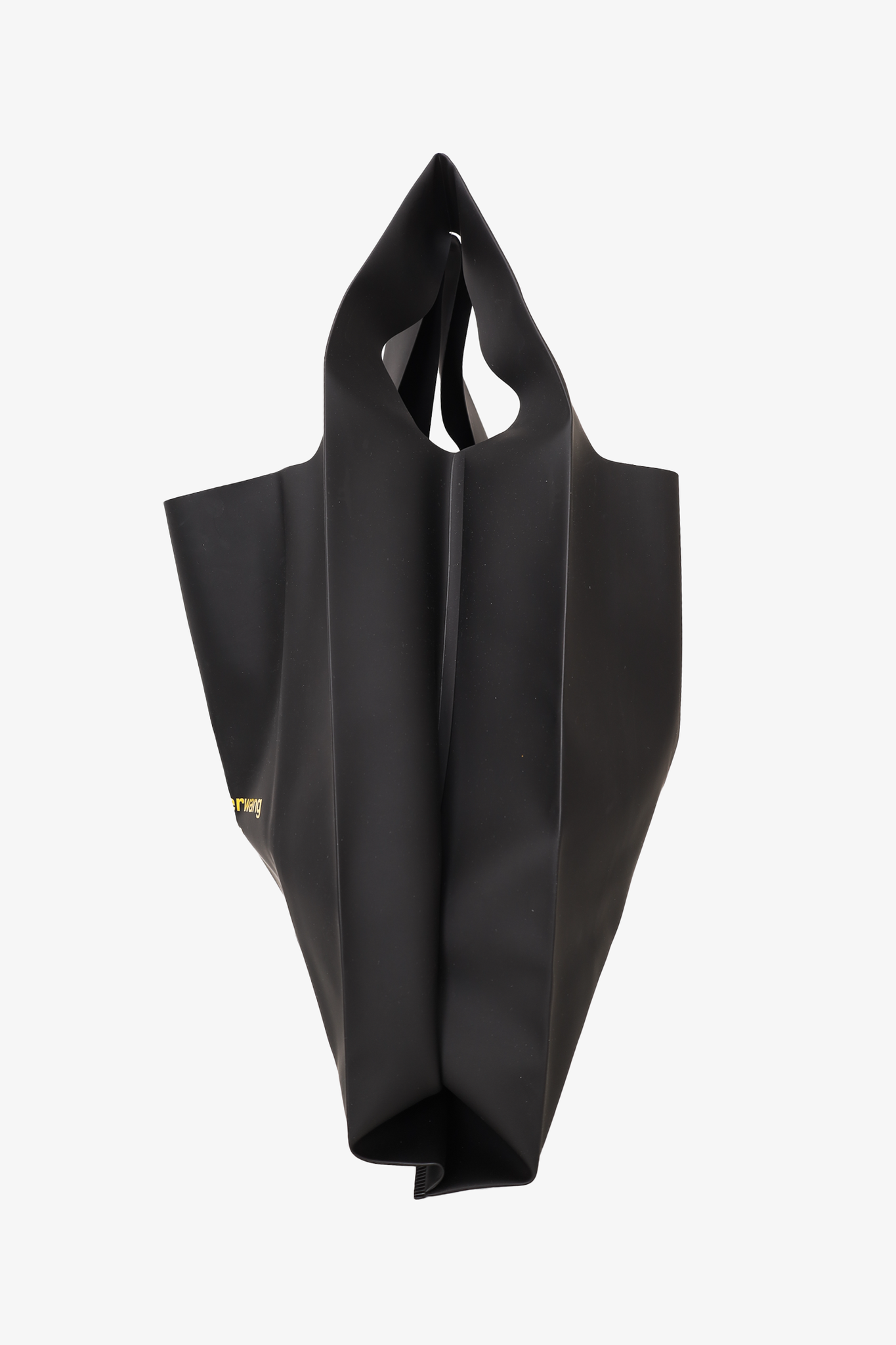 Alexander Wang Black Rubber Toronto Holiday Boba Bag