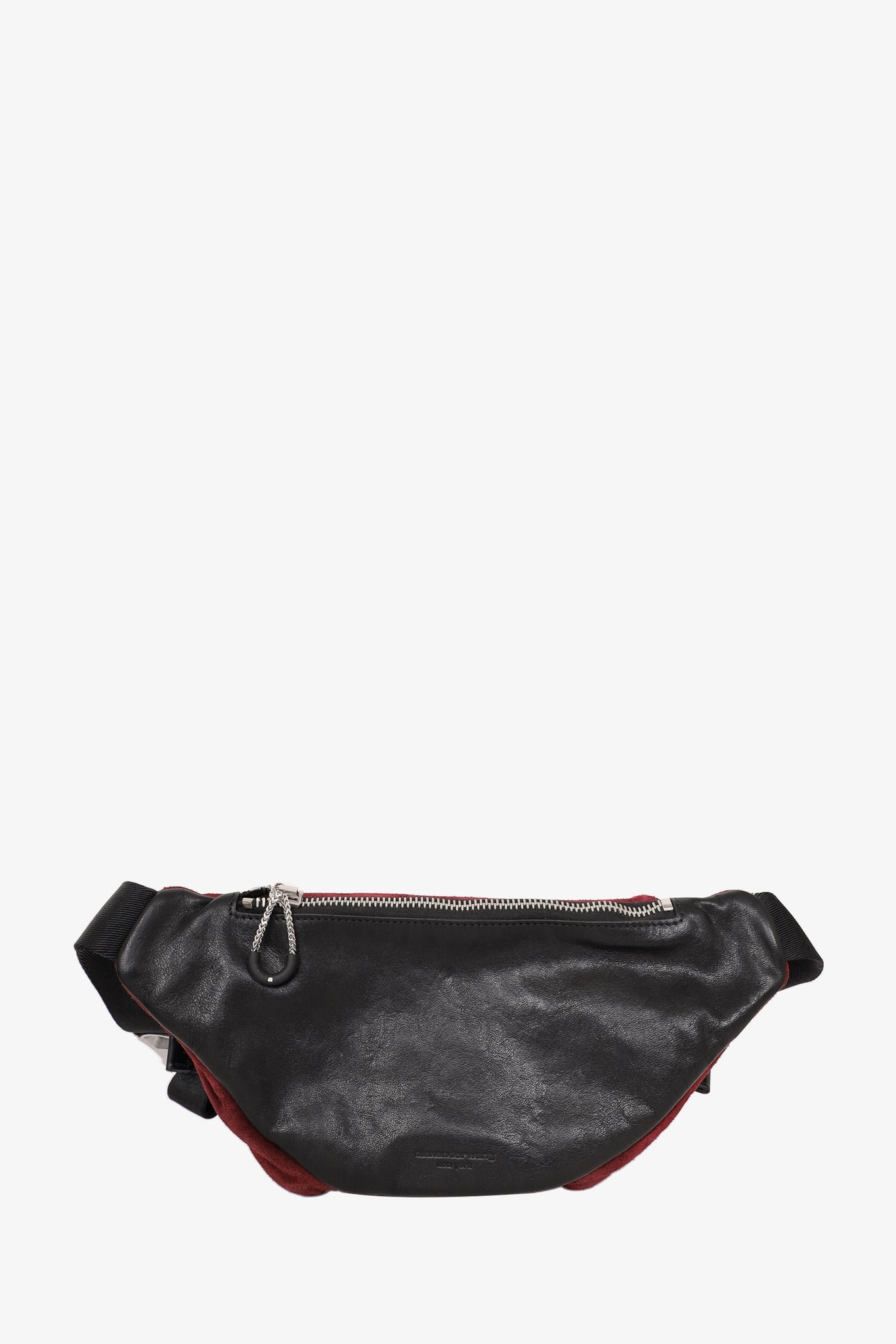 Alexander Wang Burgundy Suede Surplus Bum Bag