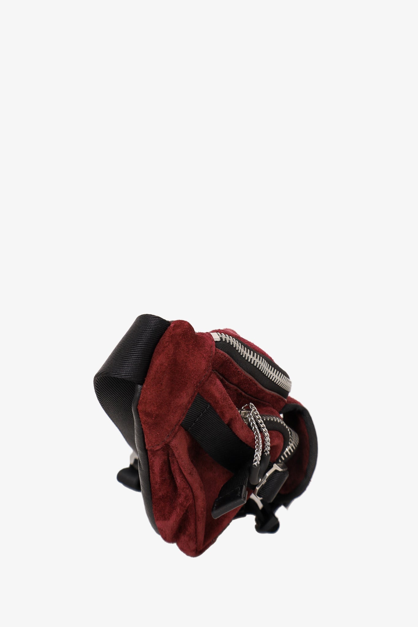 Alexander Wang Burgundy Suede Surplus Bum Bag