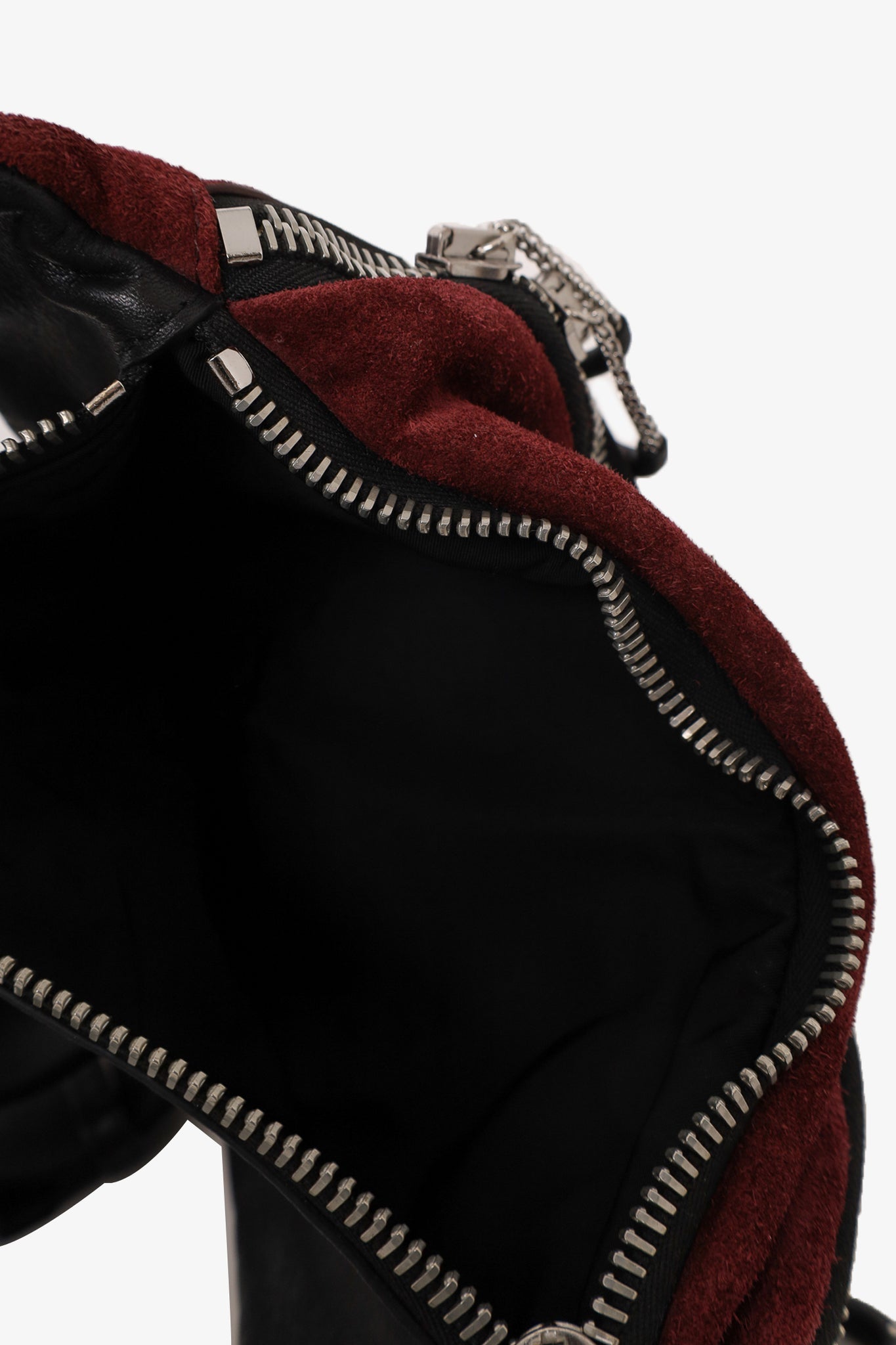 Alexander Wang Burgundy Suede Surplus Bum Bag