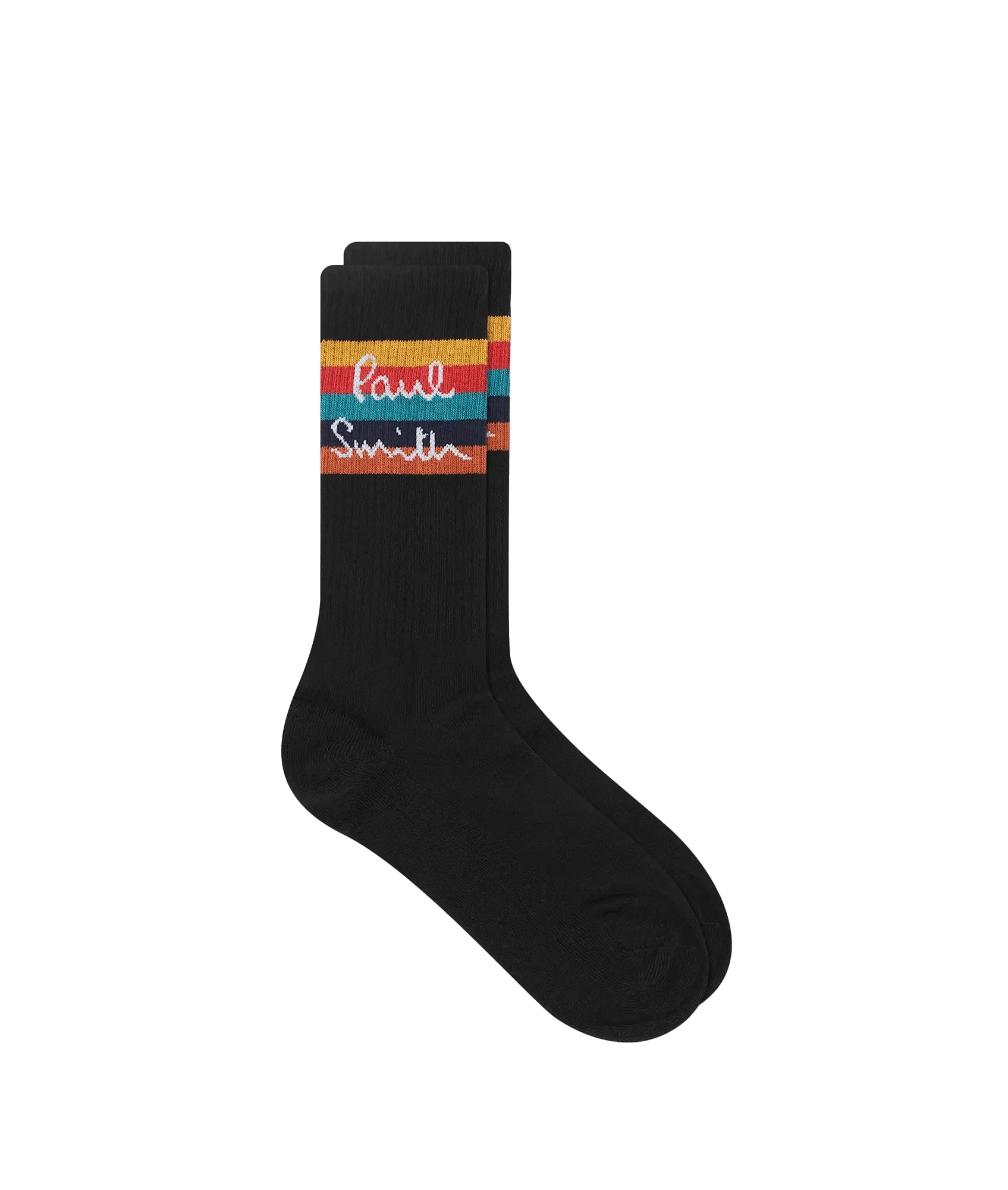 Artist Stripe Logo Socks - Black