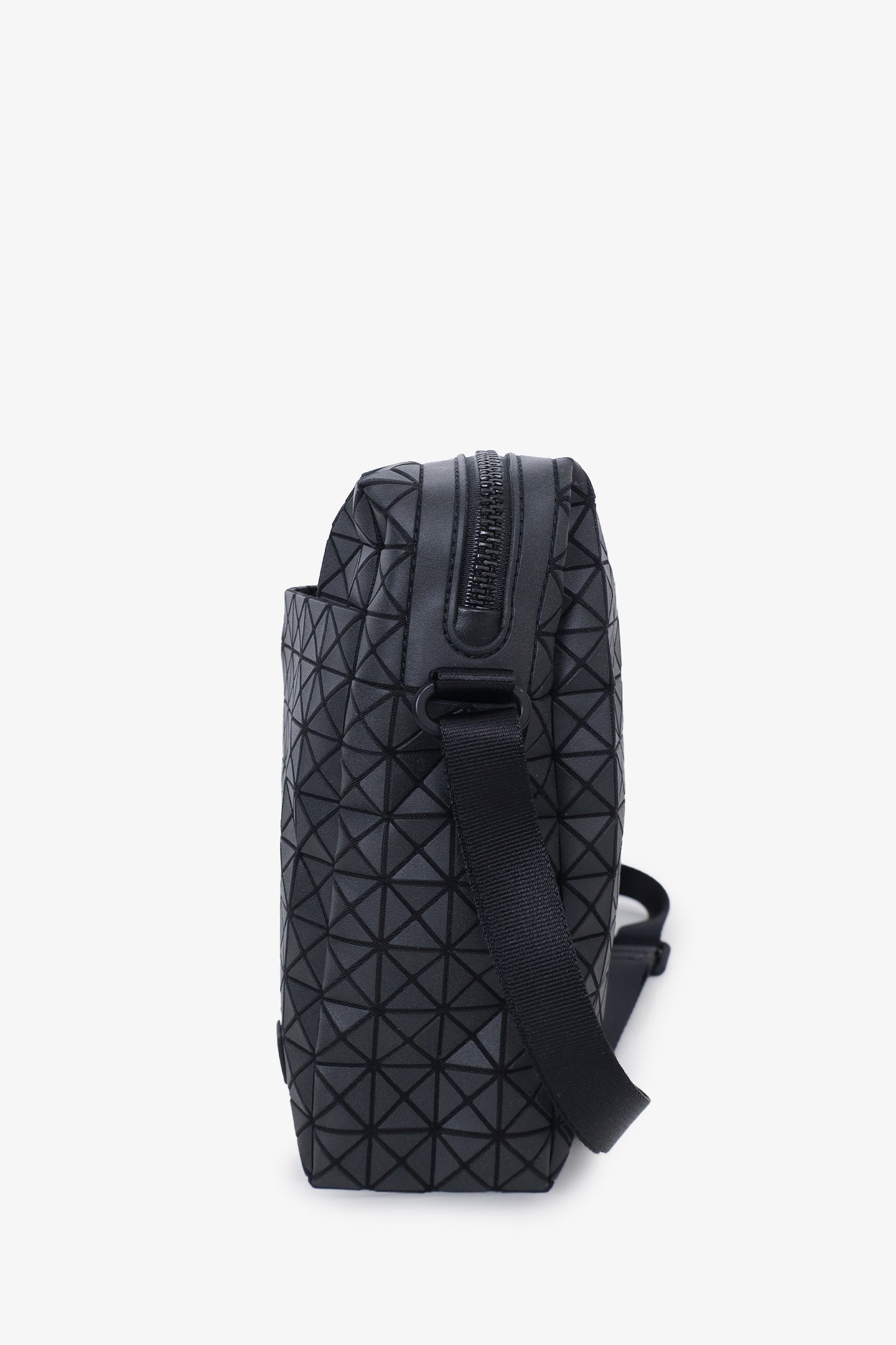 Bao Bao Issey Miyake Black Kite Geometric Messenger Bag