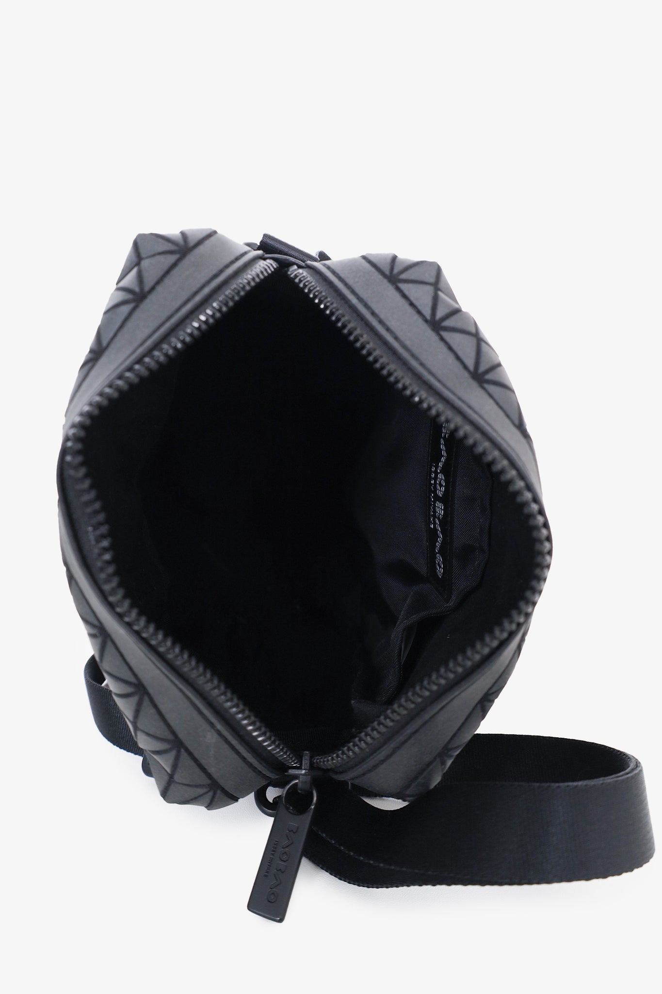 Bao Bao Issey Miyake Black Kite Geometric Messenger Bag