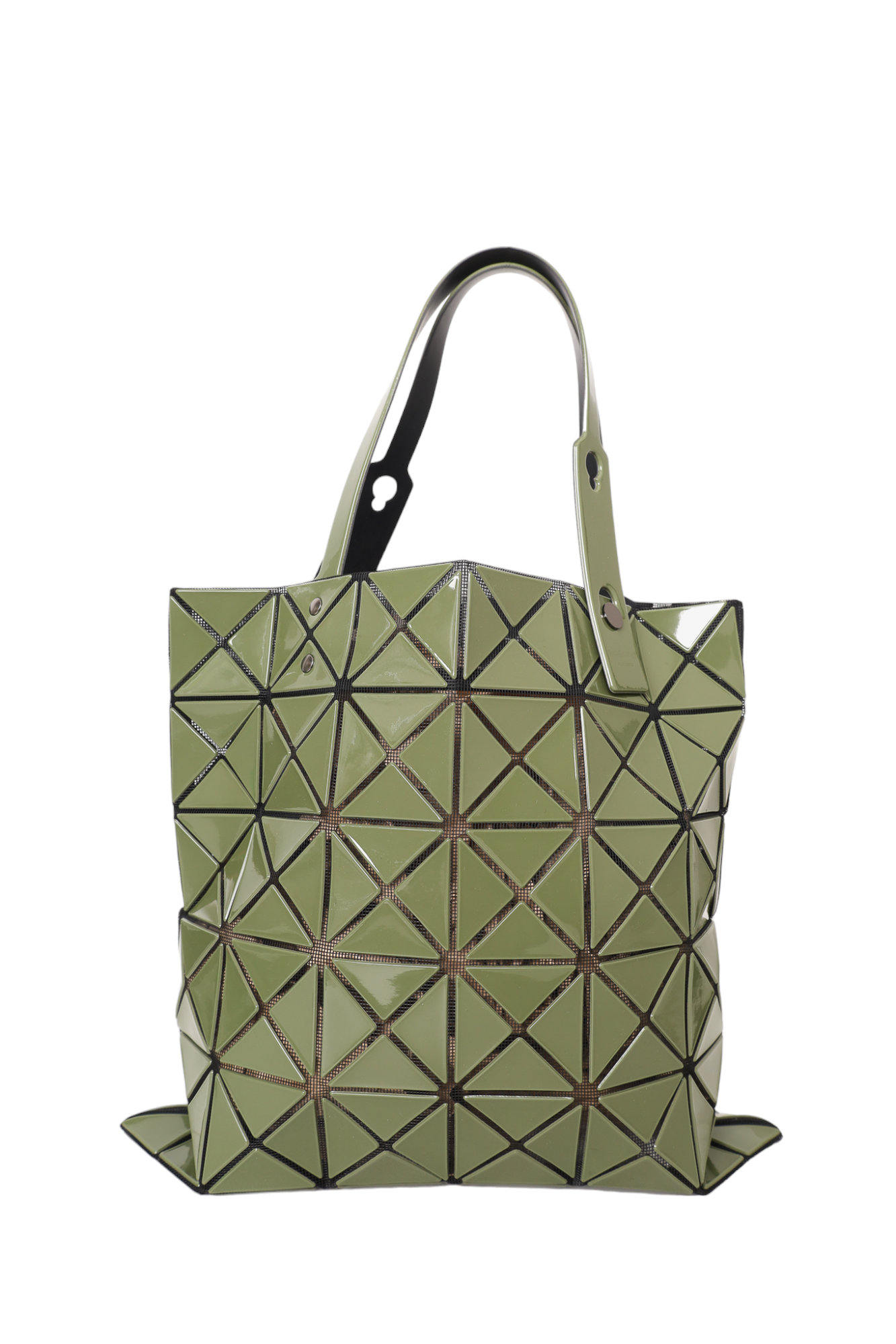 Bao Bao Issey Miyake Khaki Prism Tote