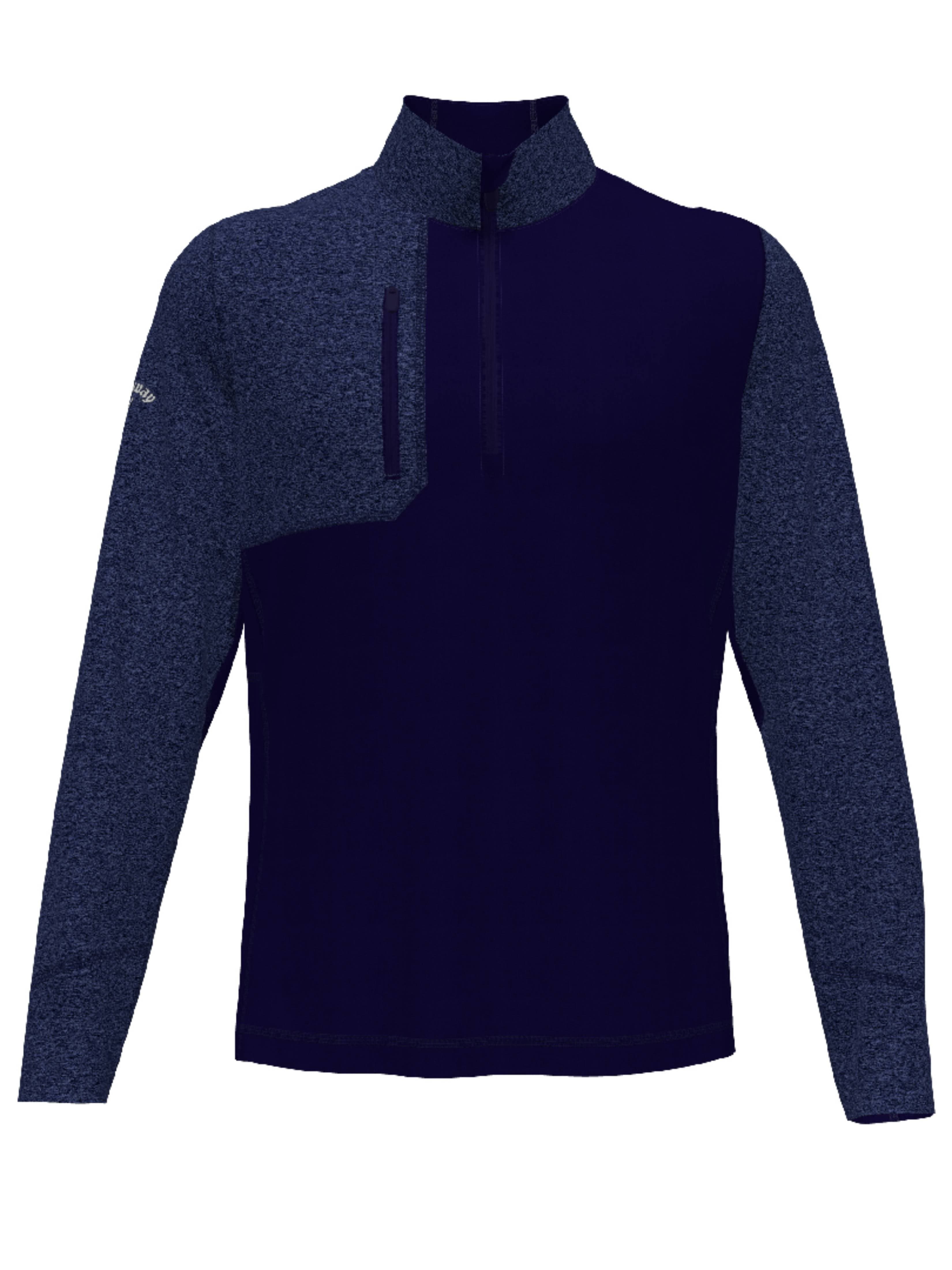 Big & Tall Aquapel 1/2 Zip Base Layer Golf Top