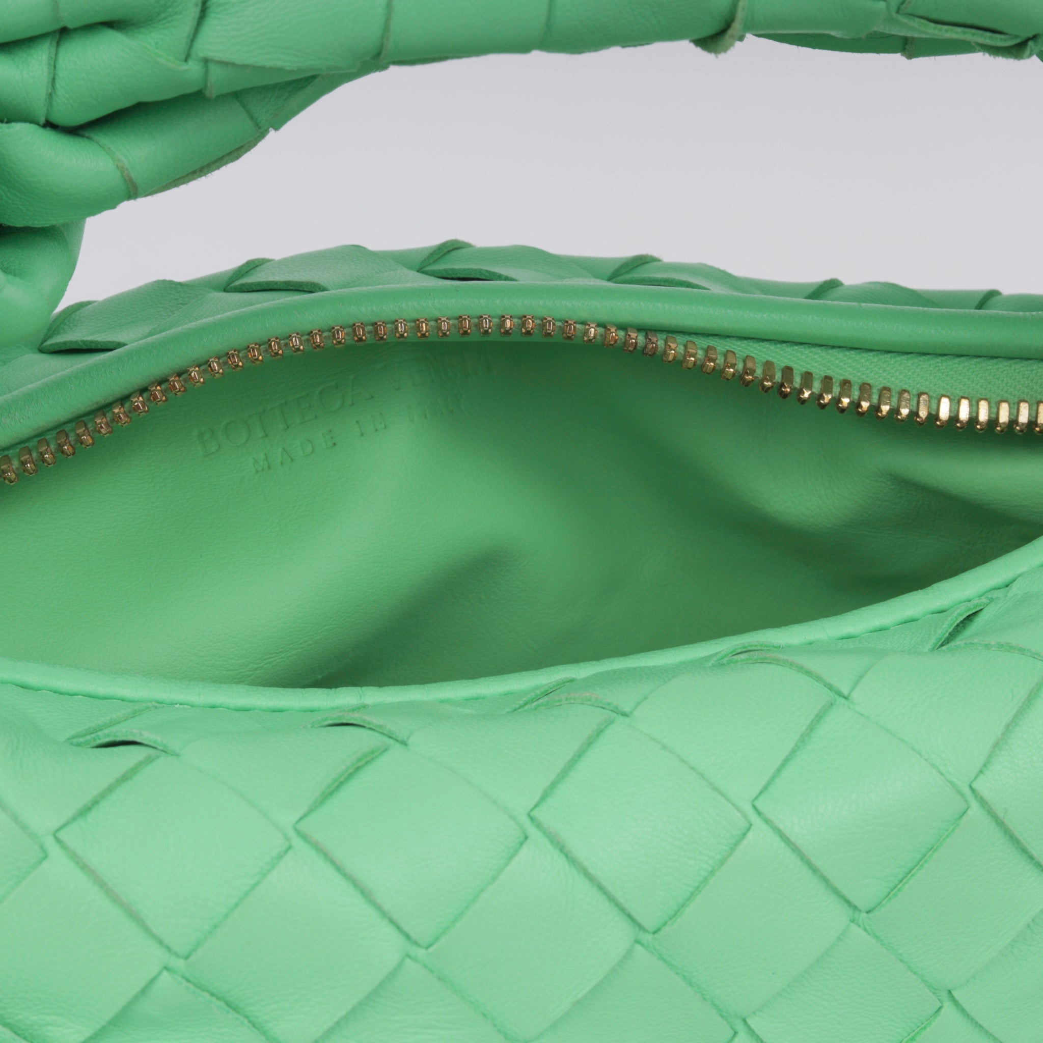 Bottega Veneta Mini Jodie - Mint Green