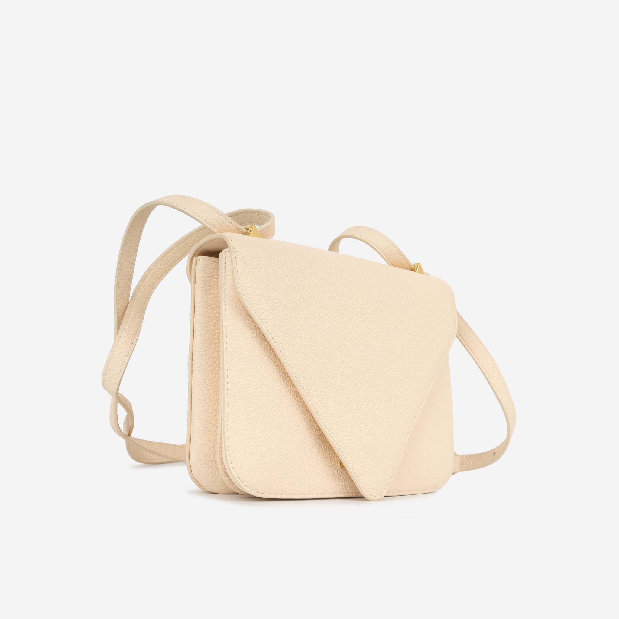 Bottega Veneta Mount Crossbody - Peach Cream