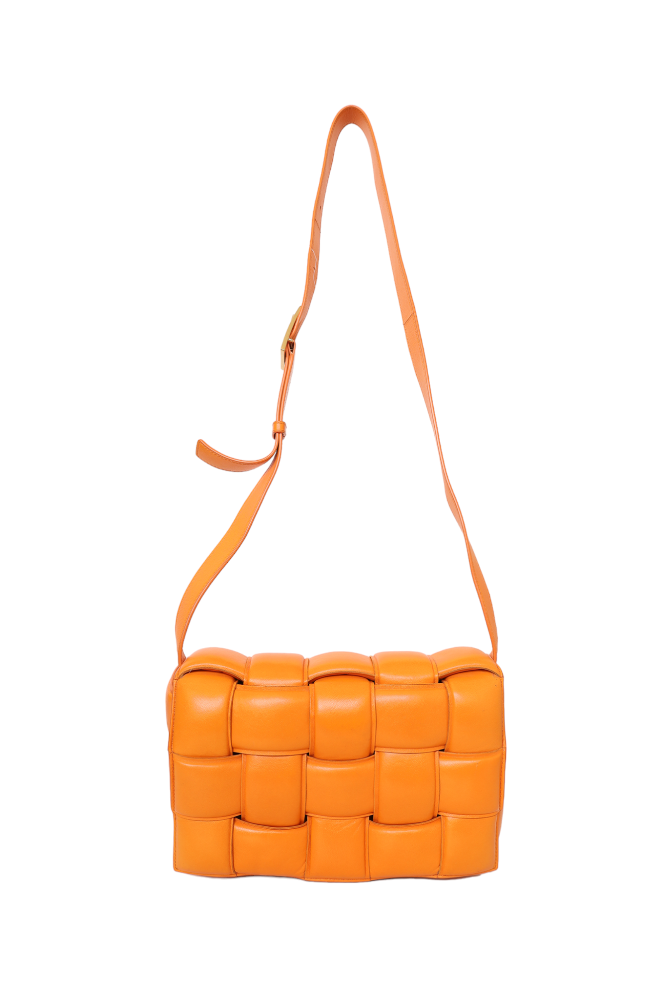 Bottega Veneta Orange Leather 