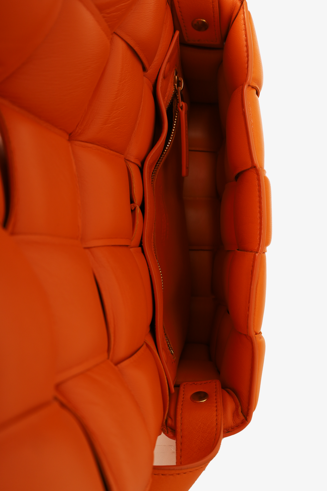 Bottega Veneta Orange Leather 