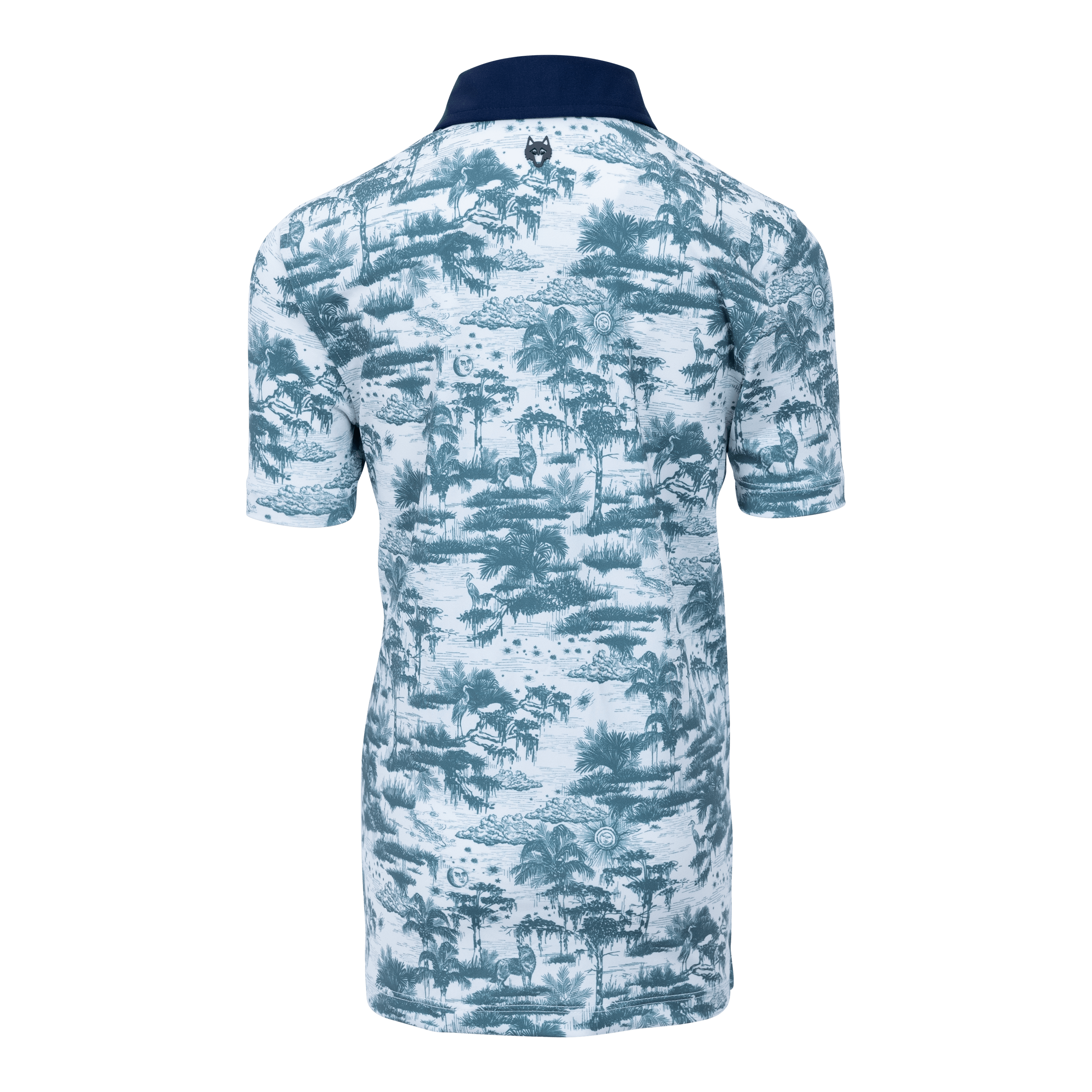 Boy's Mystic Marsh Toile Polo