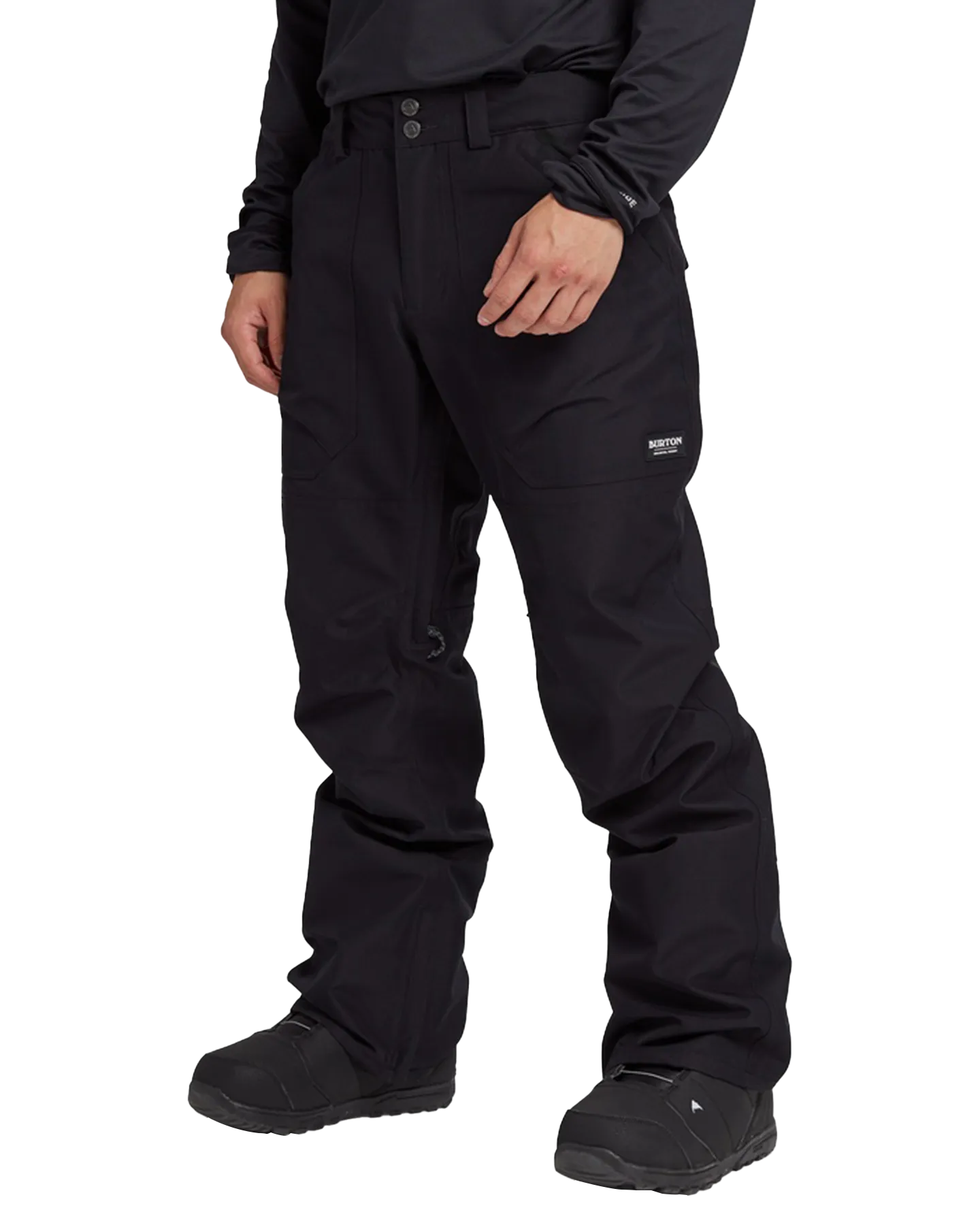 Burton Men's Ballast Gore‑Tex 2L Snow Pants - True Black | Shop Snow Pants & Suits at Trojan Wake Ski Snow & Snow Sk