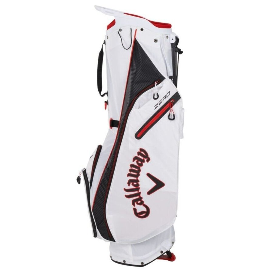 Callaway 2022 Hyperlite Zero Stand Bag - White/Black/Red