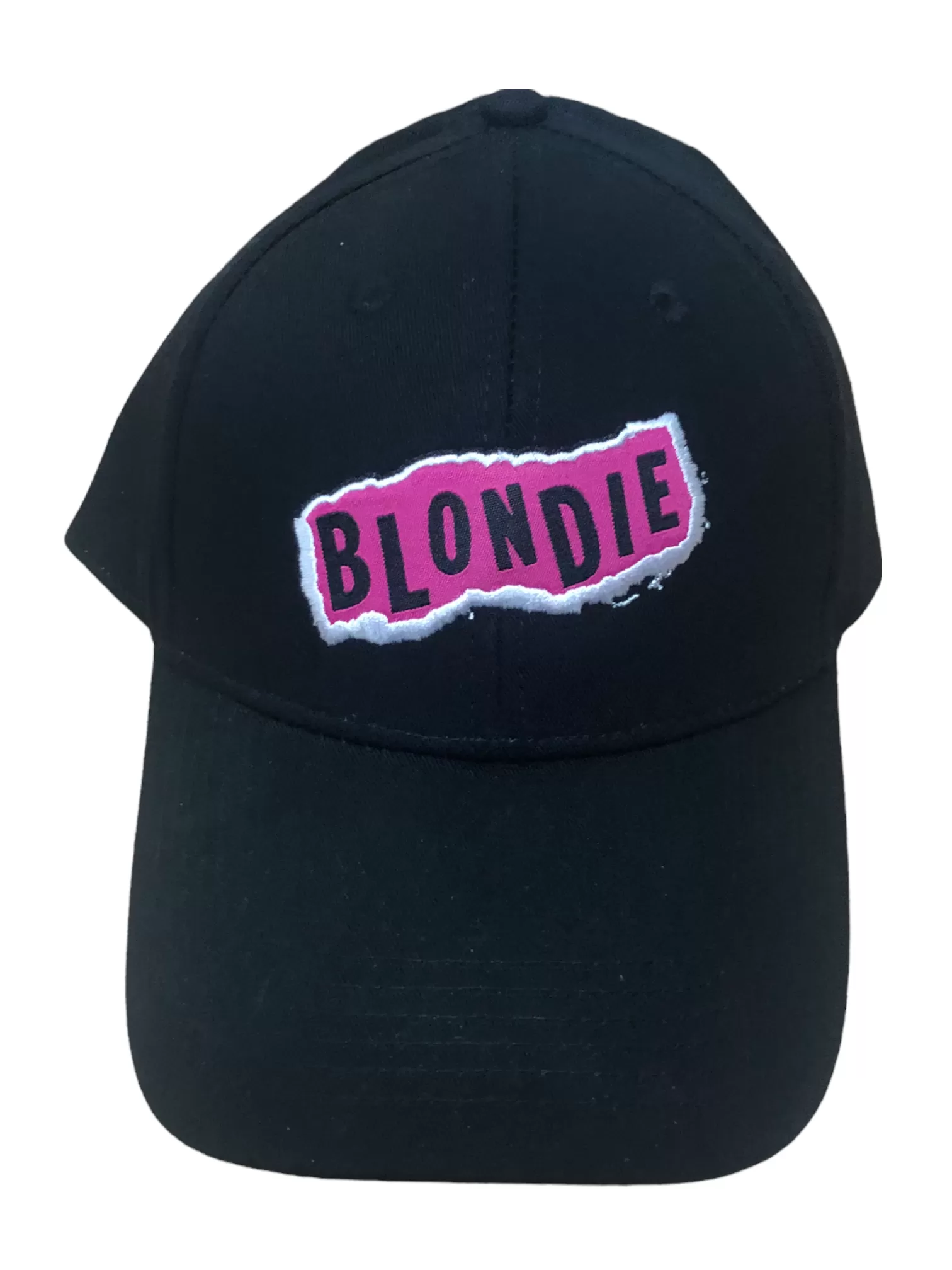 Debbie Harry  Punk Logo Official Embroidered Peak Cap Adjustable