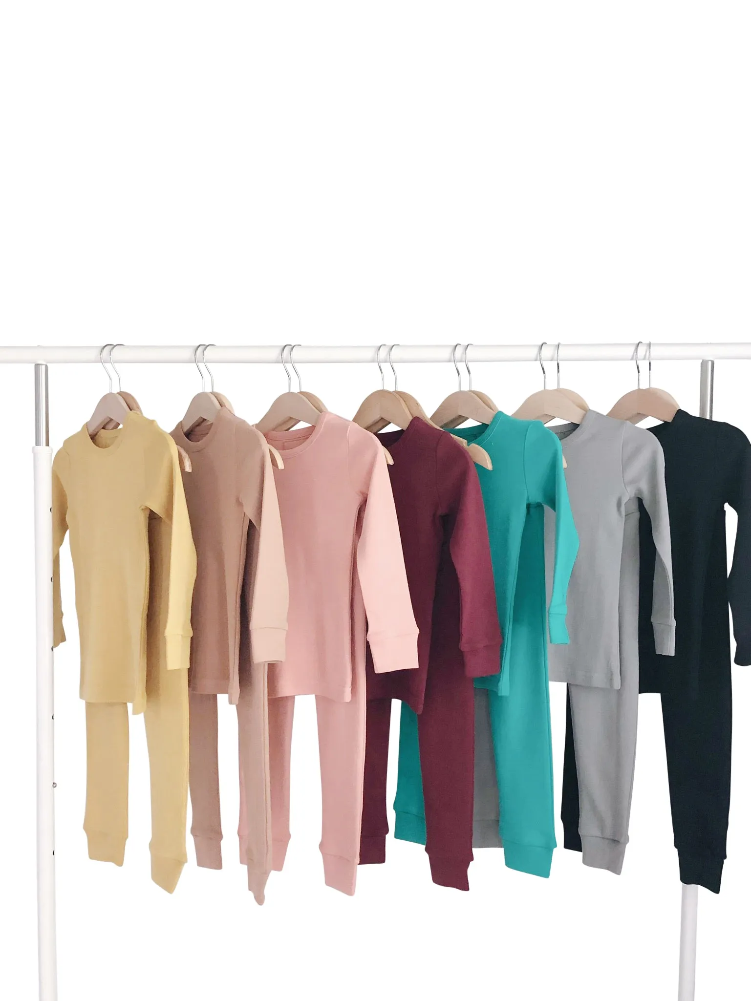 FINAL SALE - Organic Pajama Set -  Colors