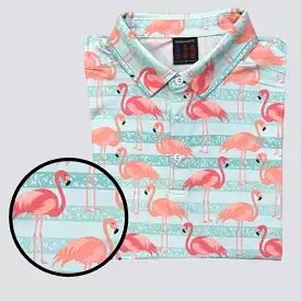 Flamingo Paradise Everyday Polo