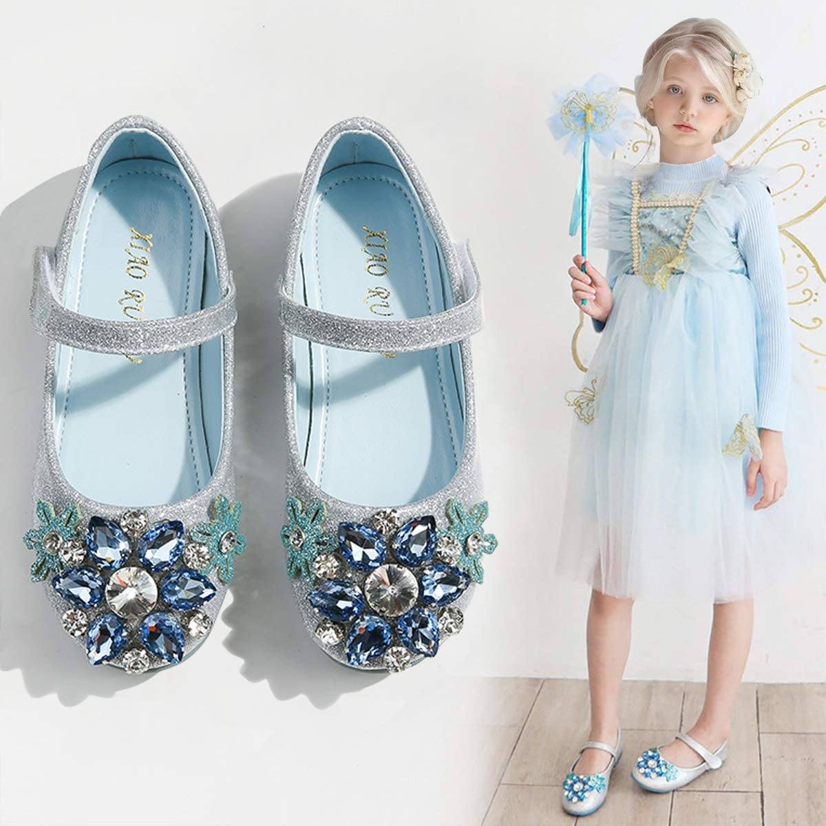 Floral Blue Shoes