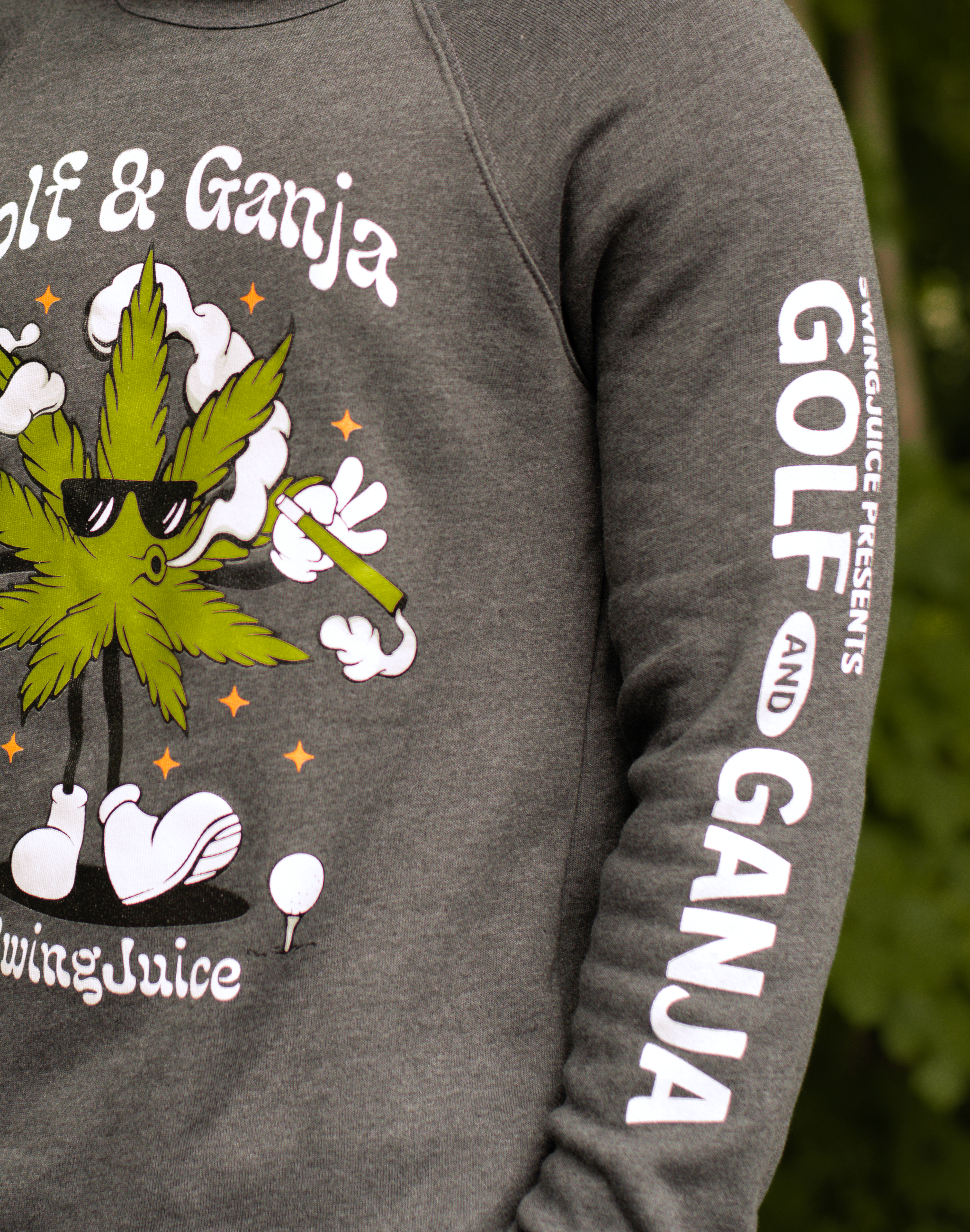 Golf & Ganja Multi Unisex Sweatshirt