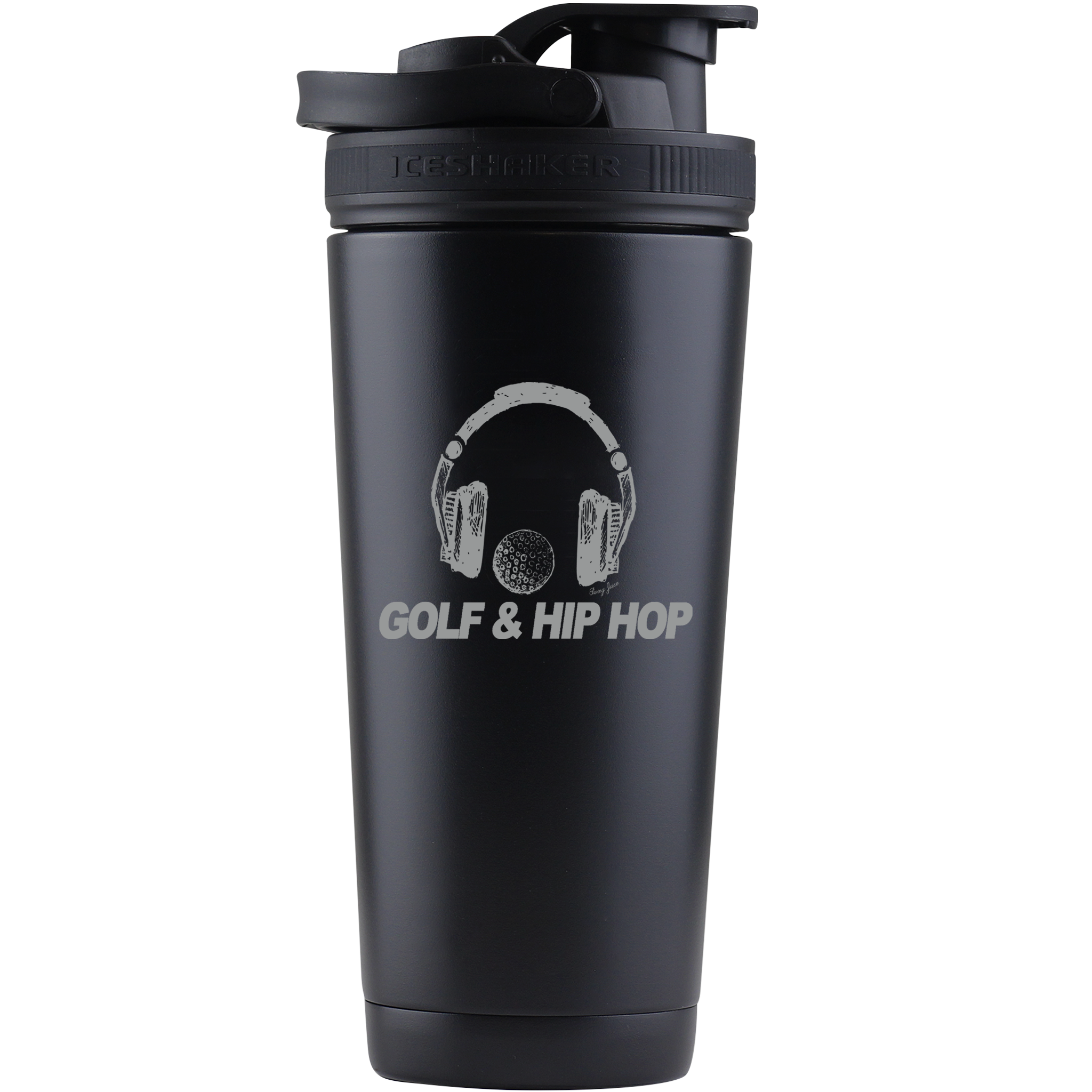 Golf & Hip Hop Ice Shaker Bottle