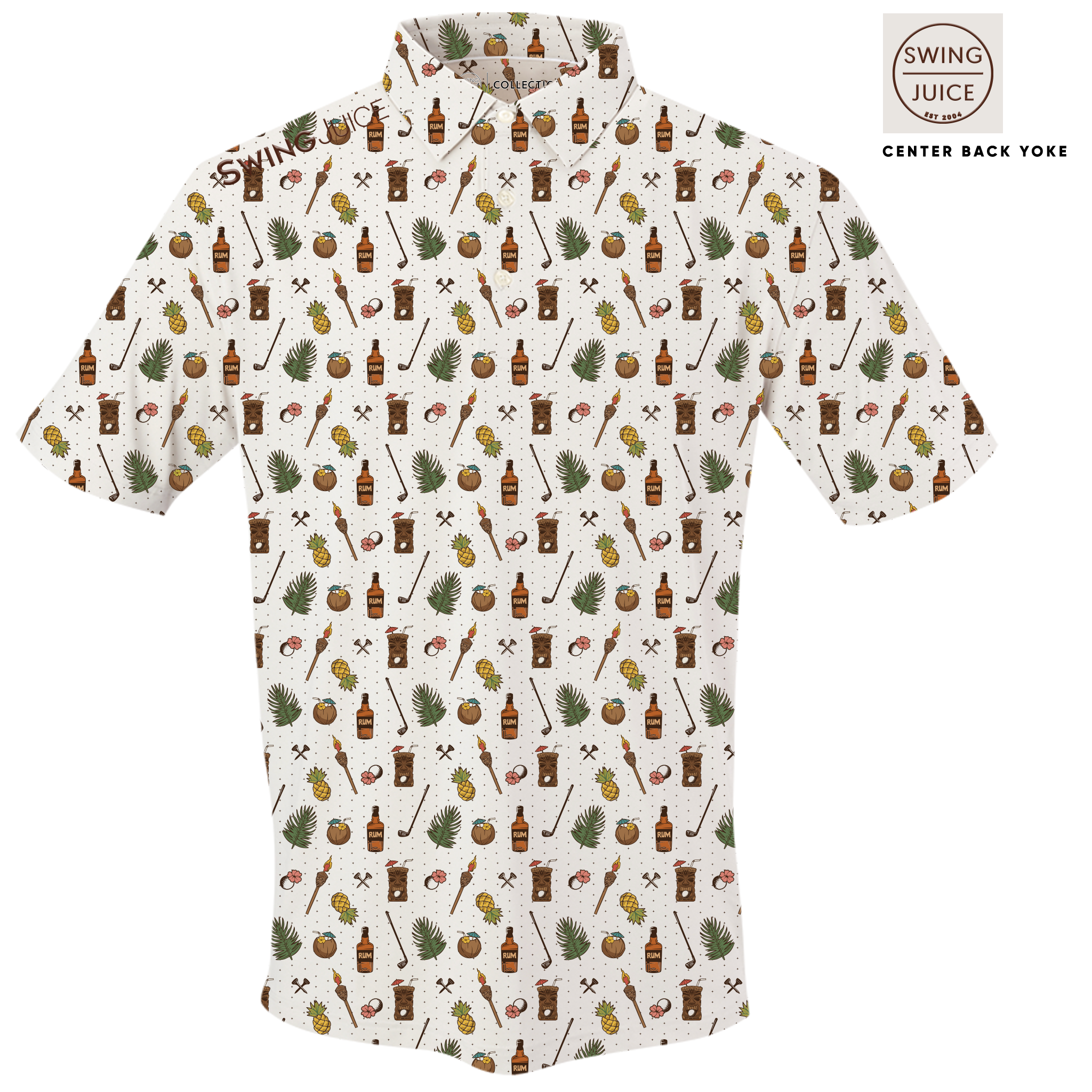 Golf & Tiki Men's Polo