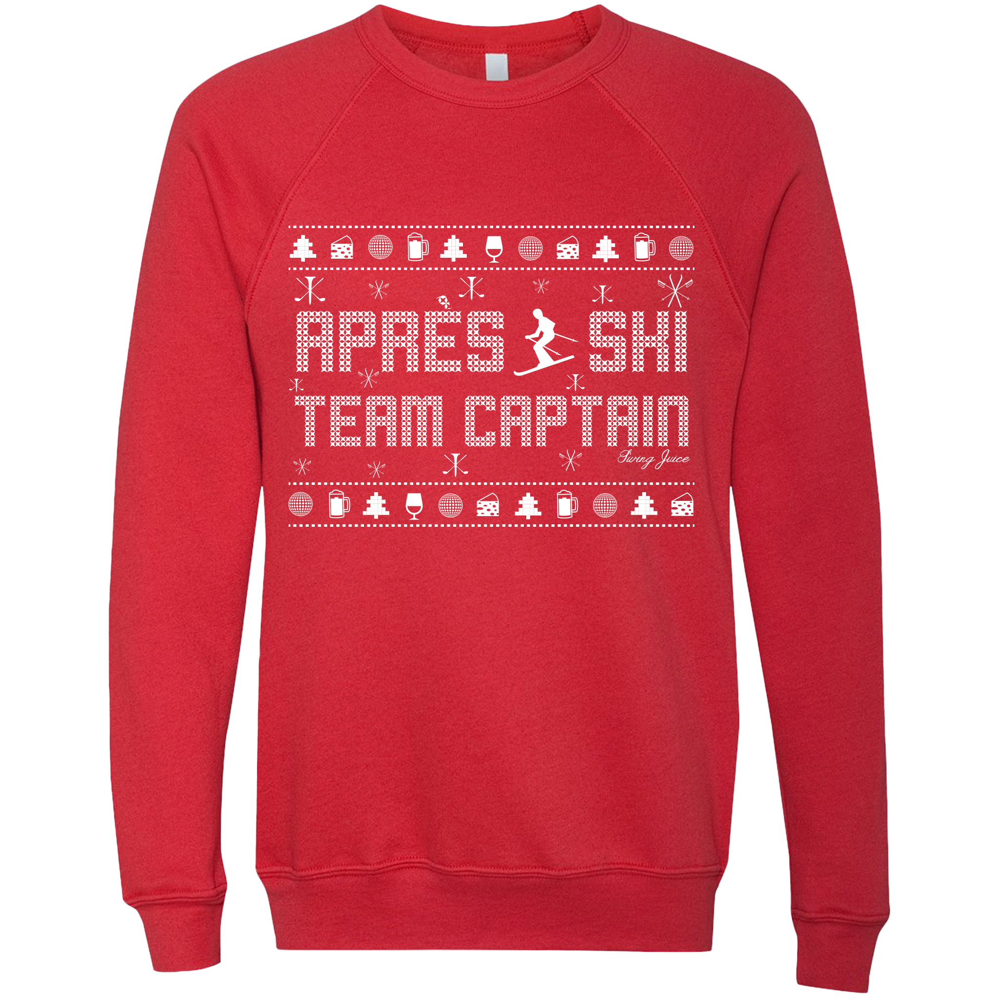 Golf Apres Ski Unisex Ugly Sweatshirt