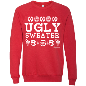 Golf Christmas Unisex Ugly Sweatshirt