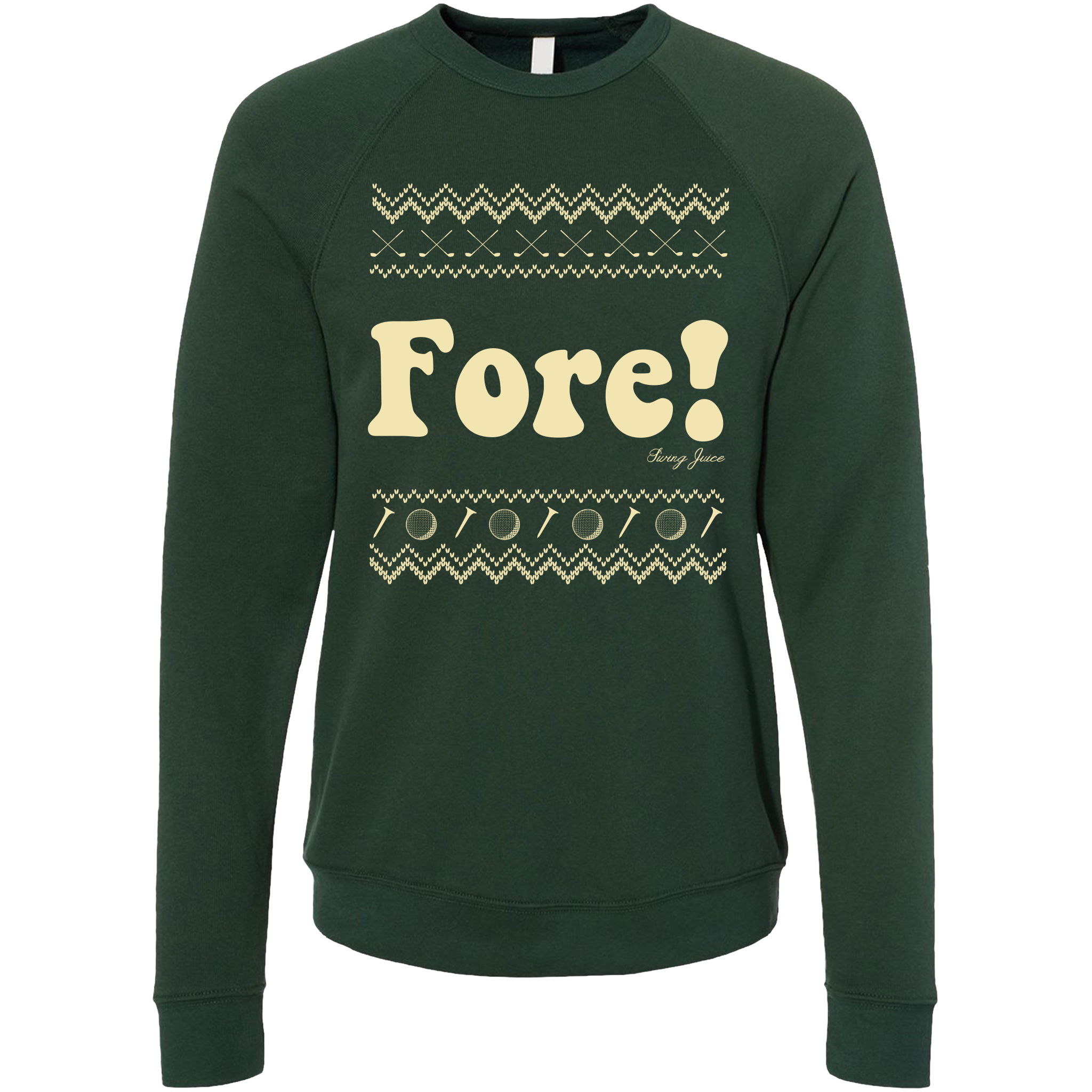 Golf FORE! Unisex Ugly Sweatshirt