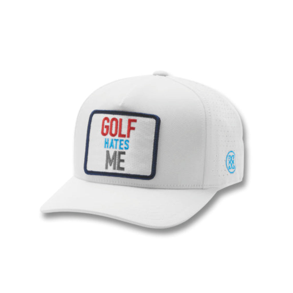 GOLF HATES ME SNAPBACK SNOW