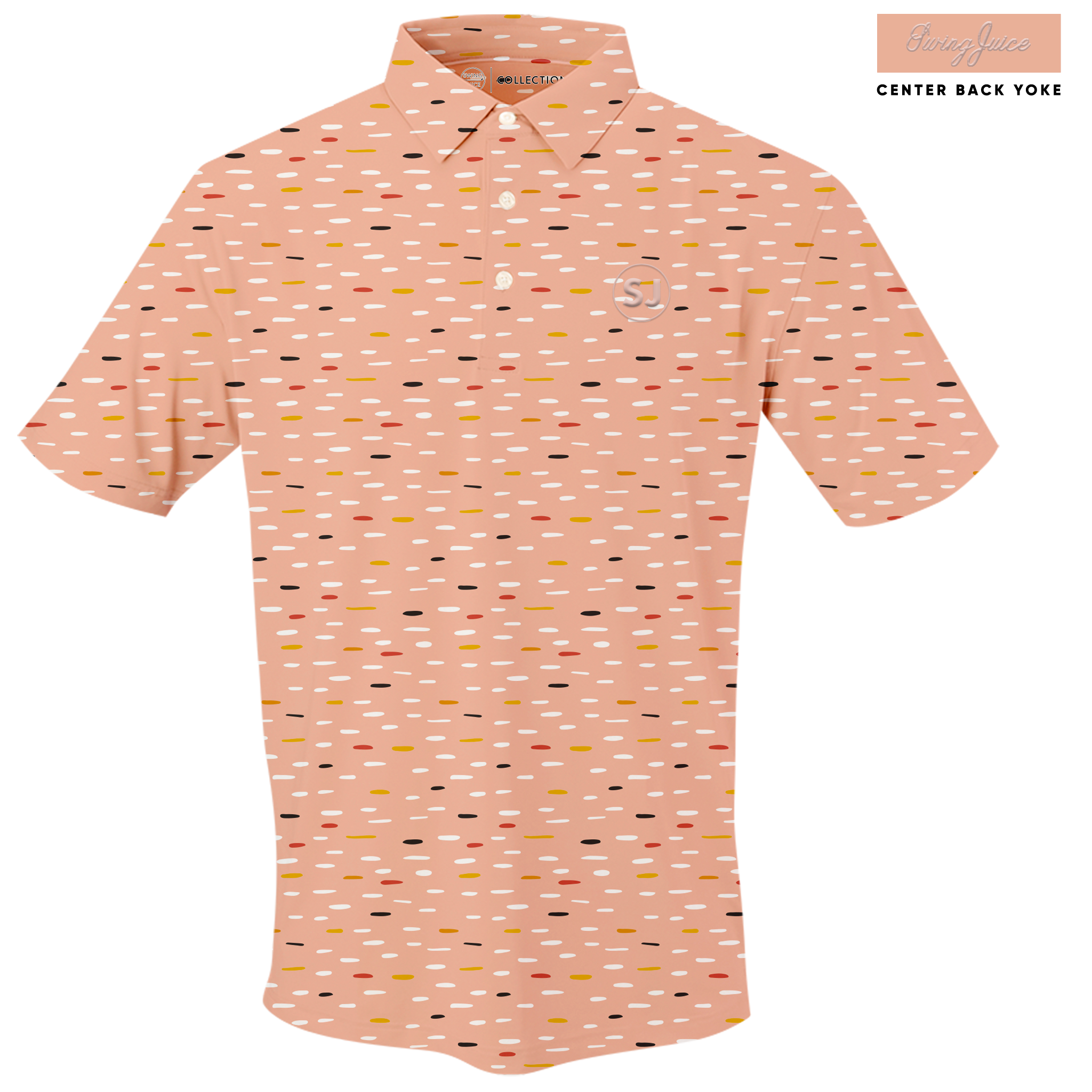 Golf Mid Century Nostalgia Men's Polo