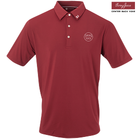 Golf Retro Men's Polo Merlot