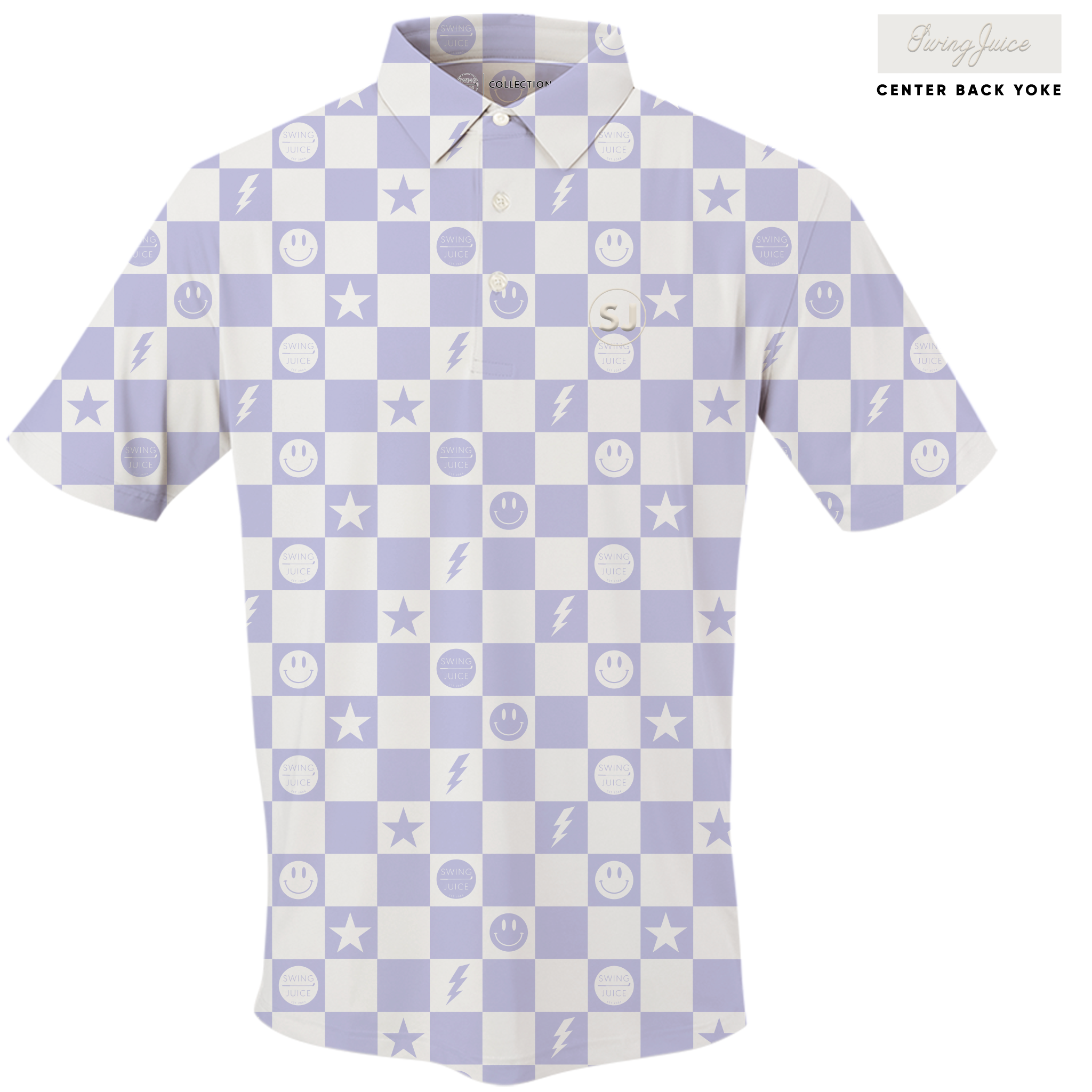 Golf Smiley Men's Polo