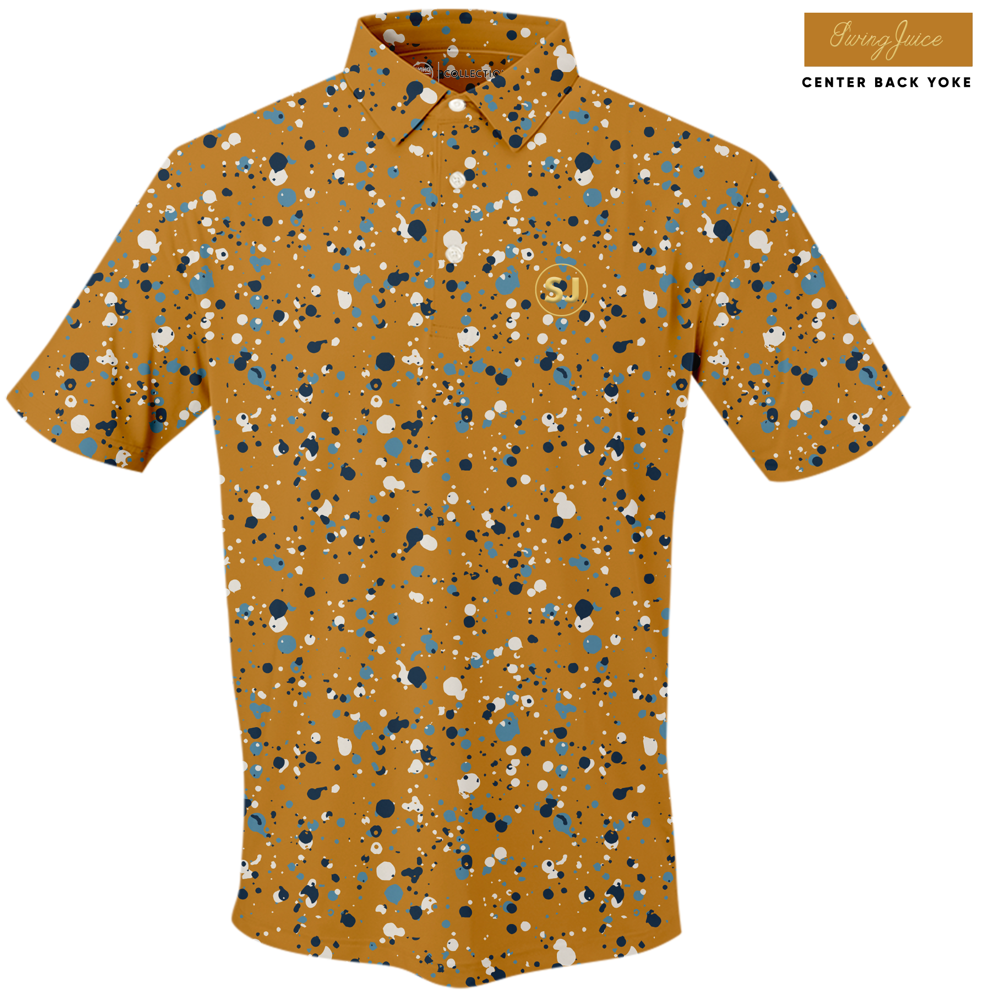 Golf Splatter Men's Polo