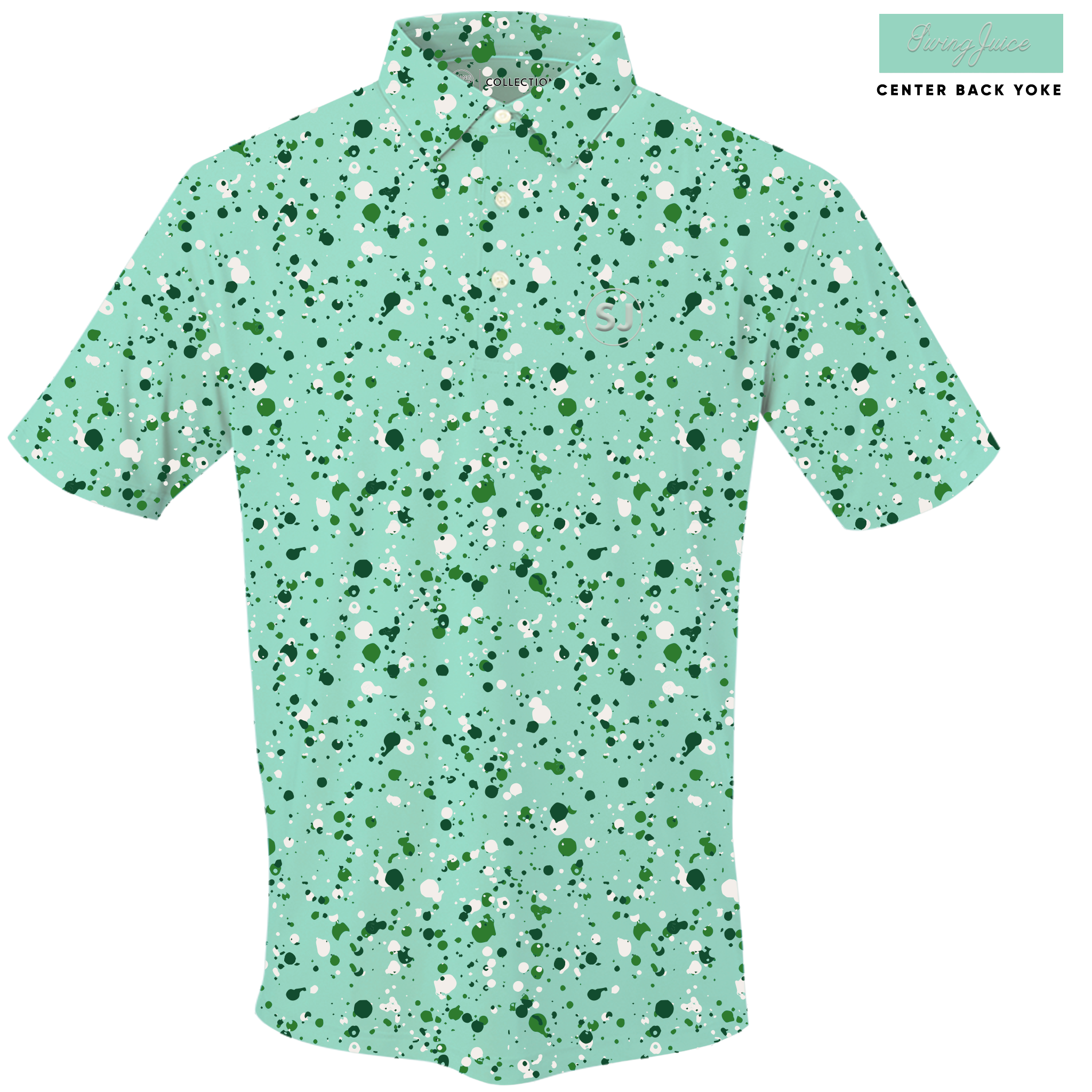 Golf Splatter Men's Polo