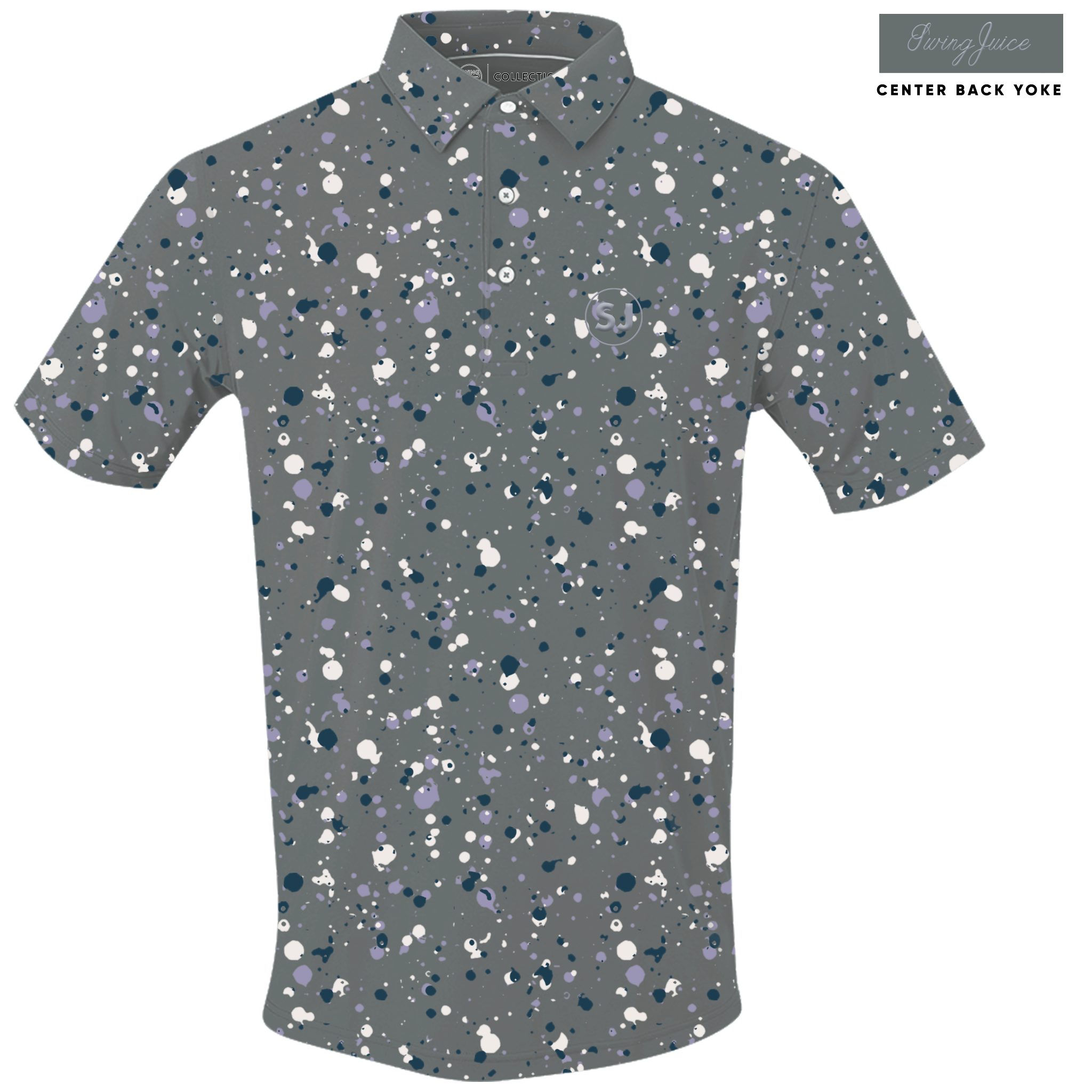 Golf Splatter Men's Polo