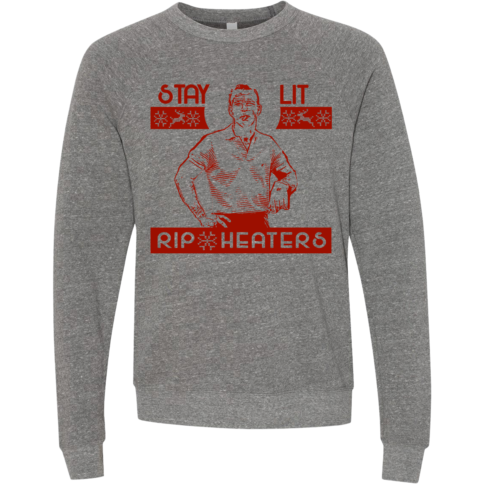 Golf Stay Lit Rip Heaters Unisex Ugly Sweatshirt