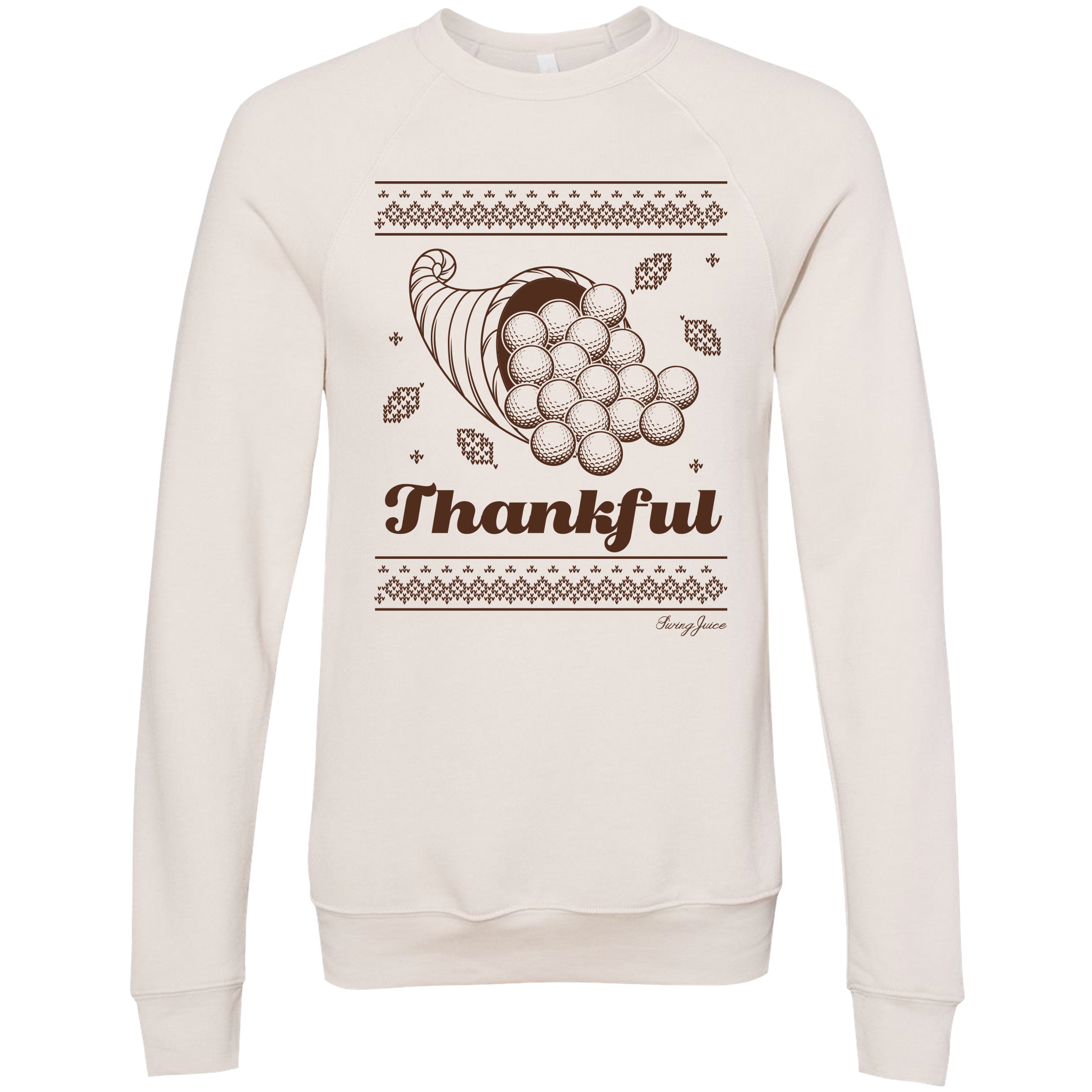 Golf Thankful Unisex Ugly Sweatshirt