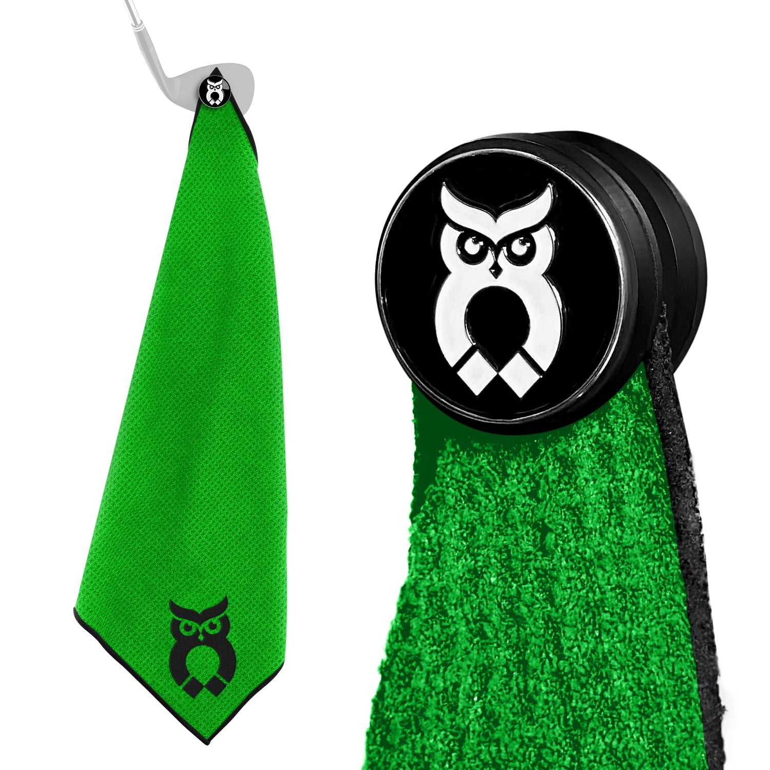 Green MagnetOwl Mini