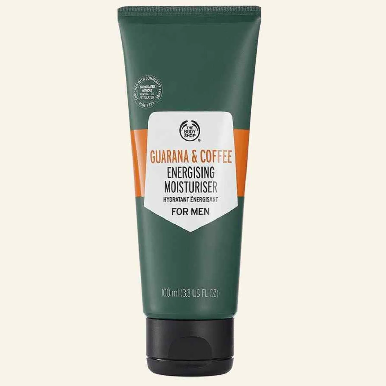 Guarana and Coffee Energising Moisturiser For Men 100ml