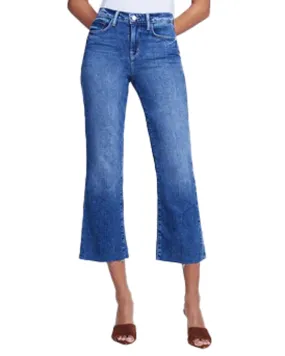 High Rise Wanda Wide Leg Crop Jean in Wilcox