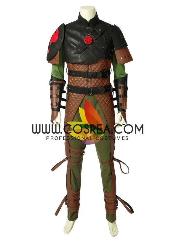 How to Train Your Dragon 2 Hiccup PU Leather Cosplay Costume