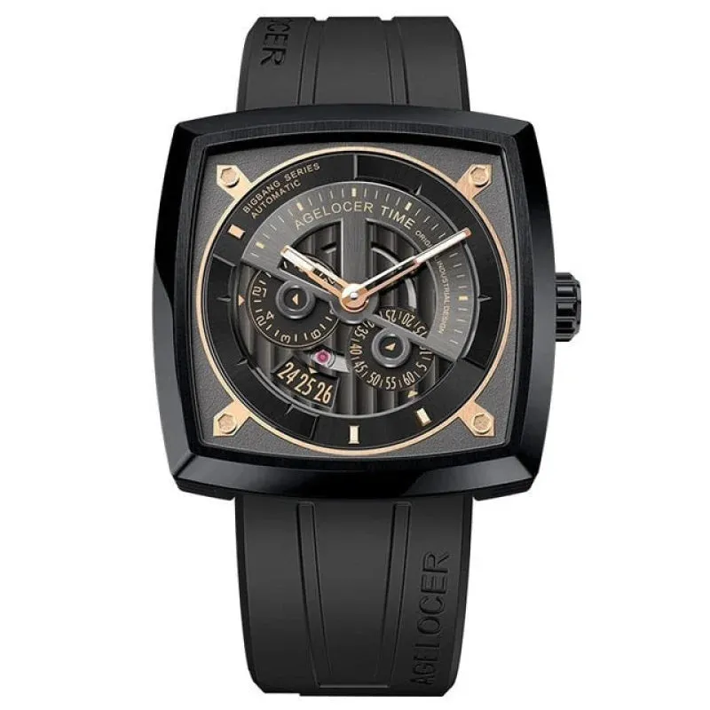 Luxury Sapphire Automatic Self-wind Waterproof Mechanical Watch for Men