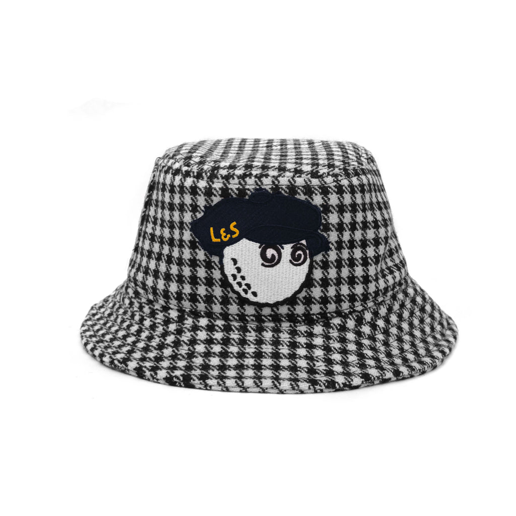 Malbon Bucket Hat Houndstooth