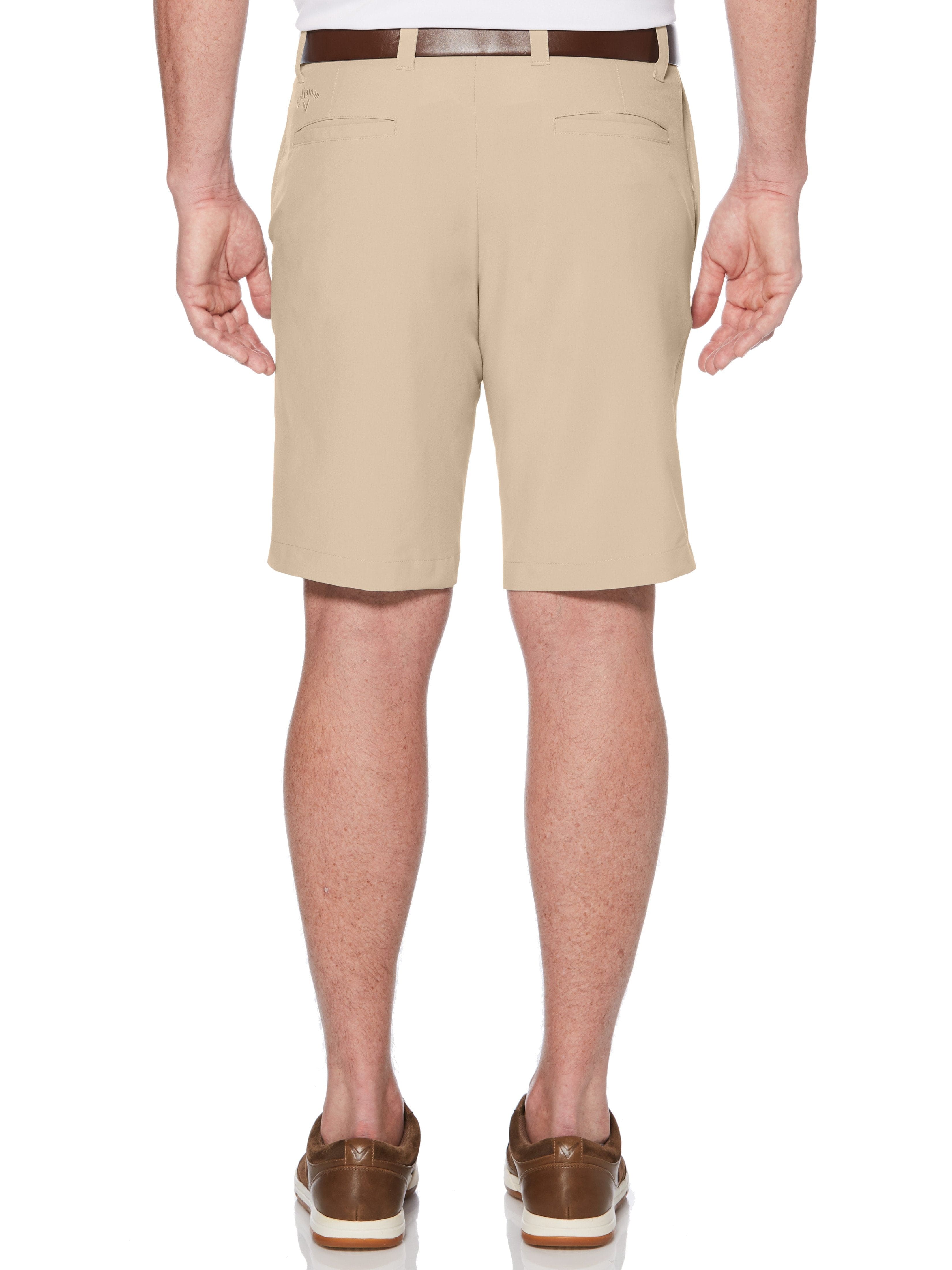 Mens Flat Front Stretch Golf Short