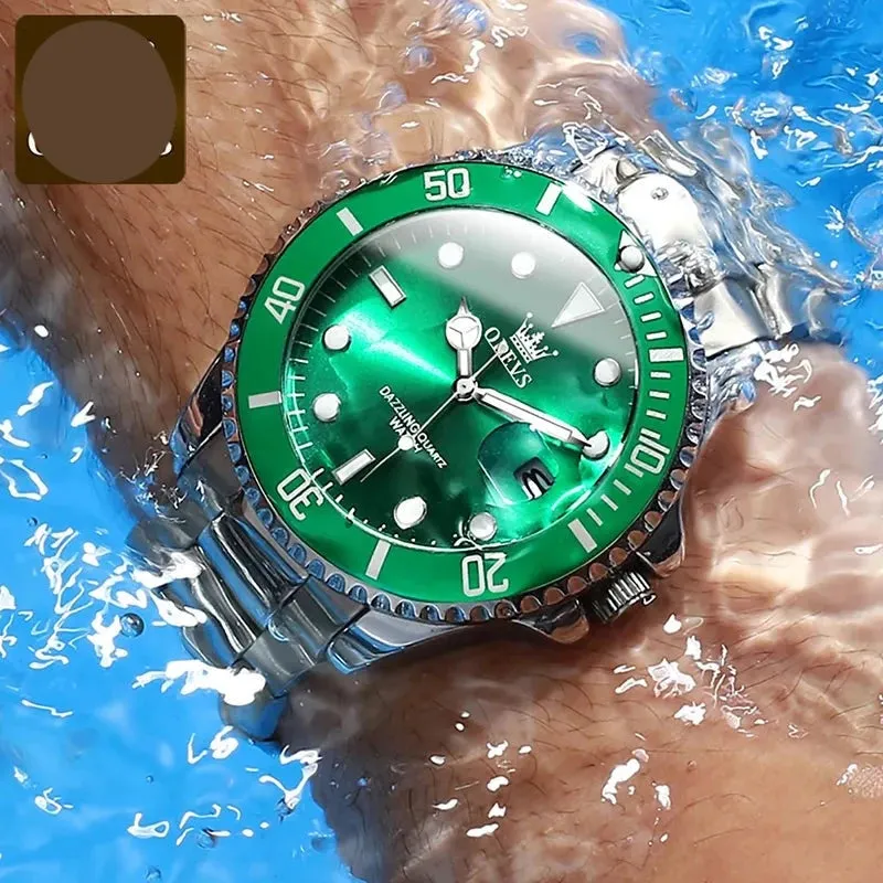 Mens Quartz Watches Top Brand Luxury Business Waterproof