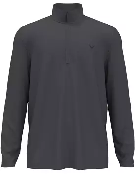 Mens Solid Sun 1/4 Zip Pullover