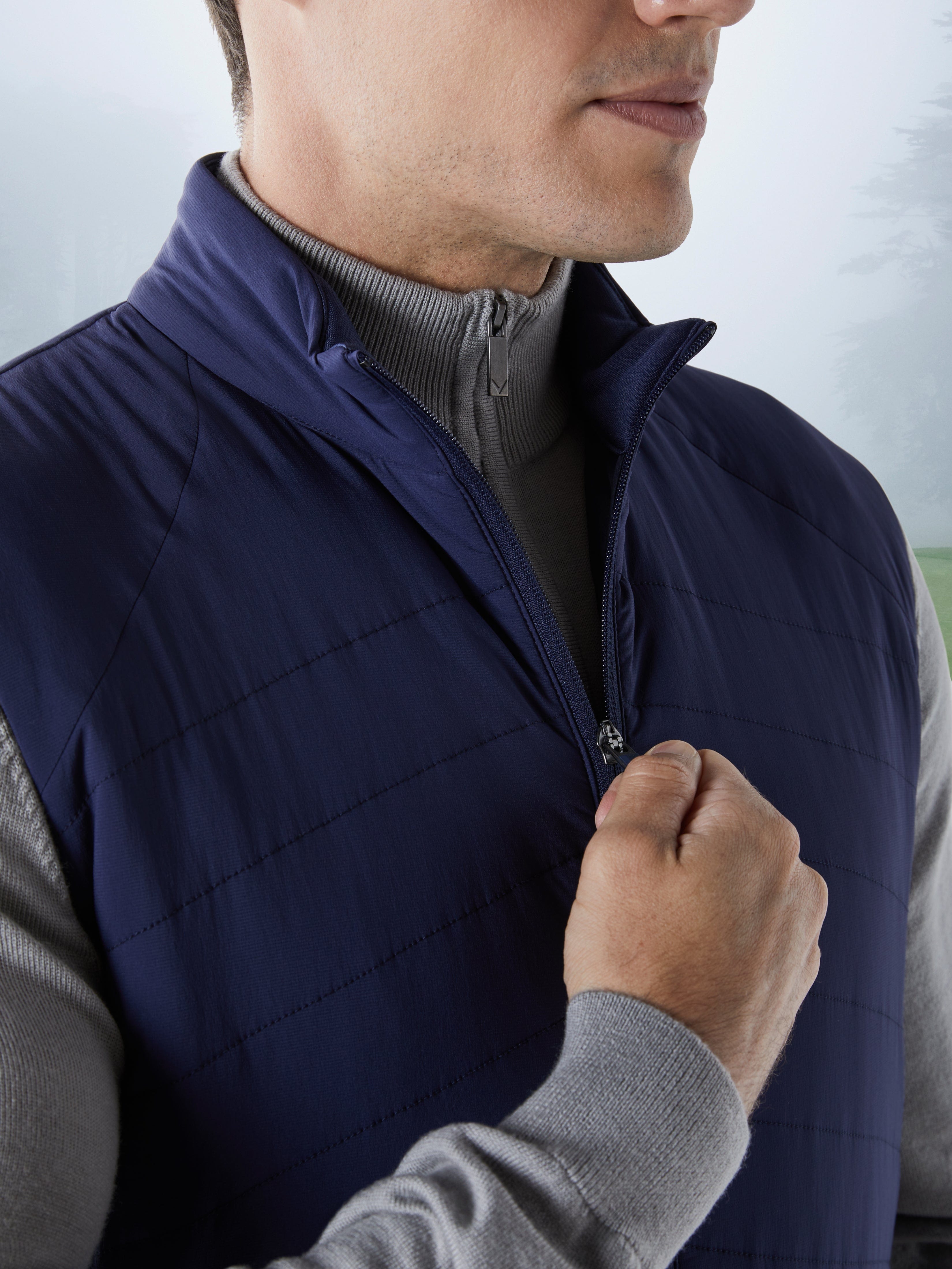 Mens Swing Tech Puffer Vest